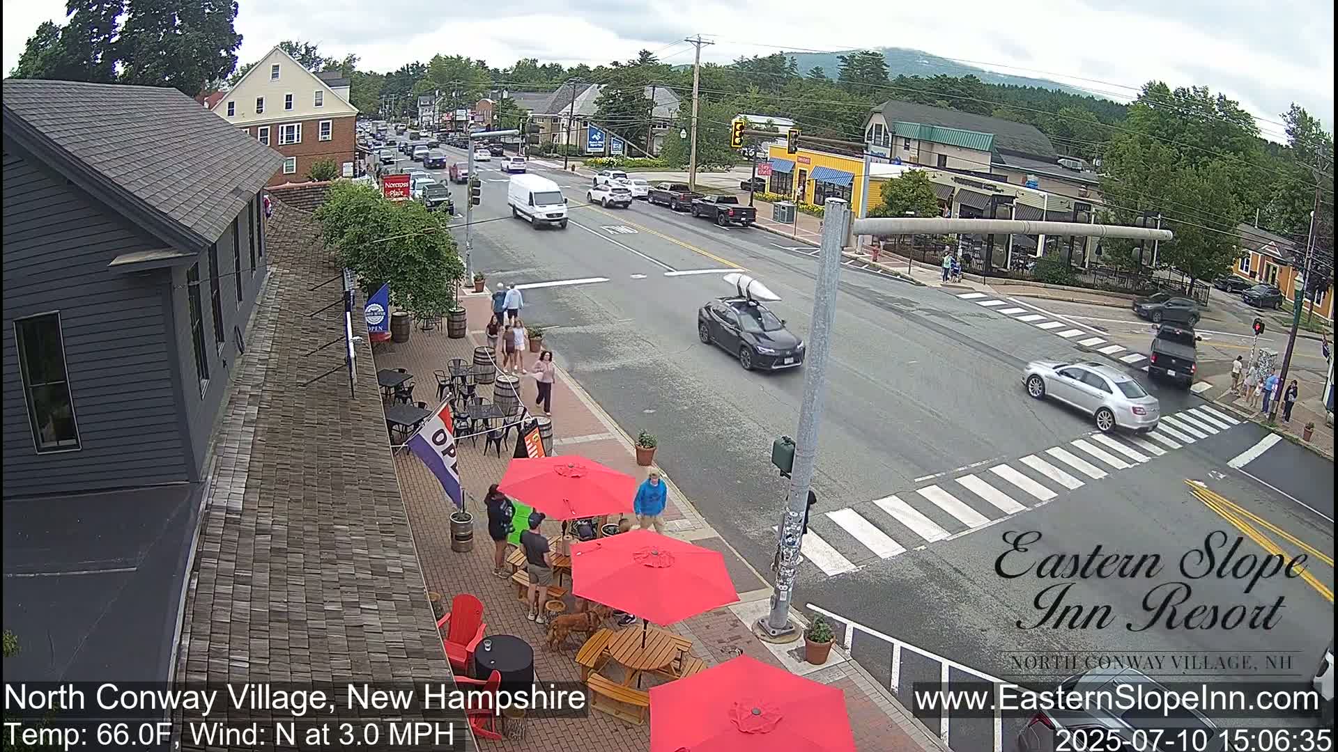 North Conway Village Live Cam - Conway, Carroll, New Hampshire, USA