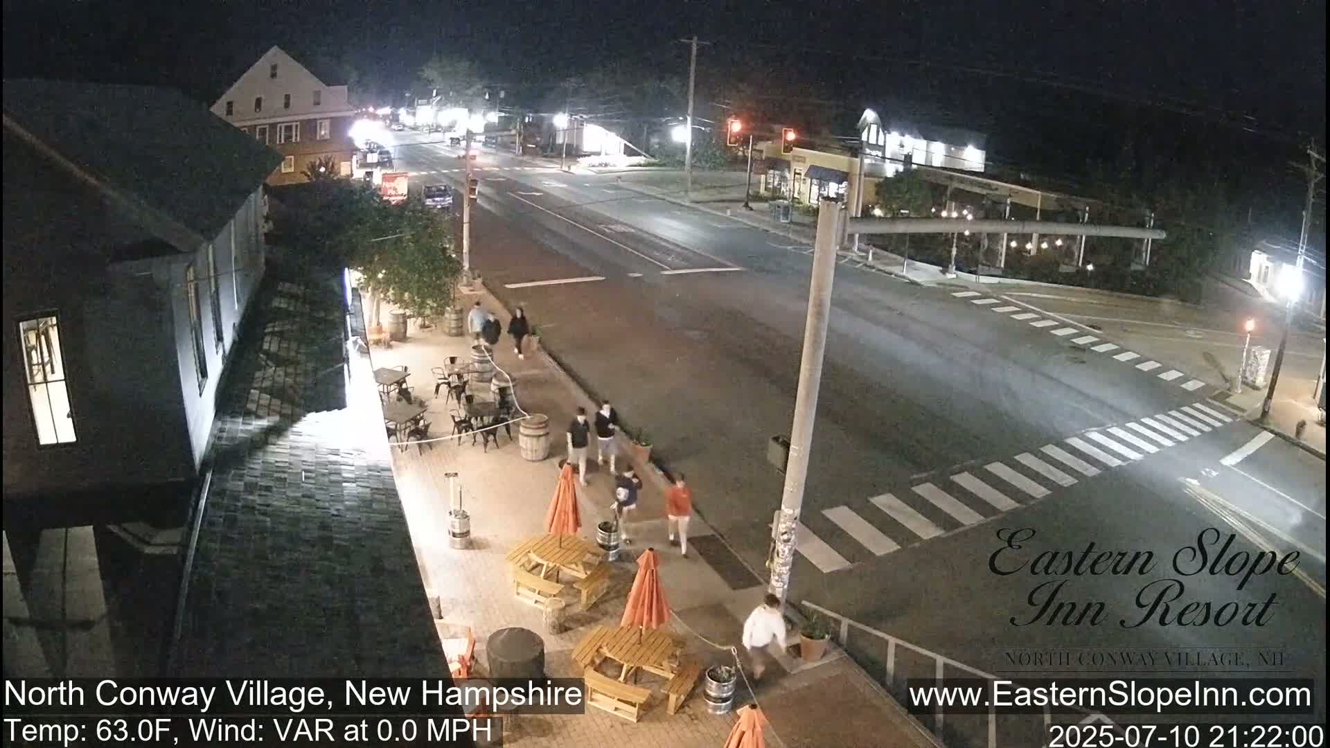 North Conway Village Live Cam - Conway, Carroll, New Hampshire, USA