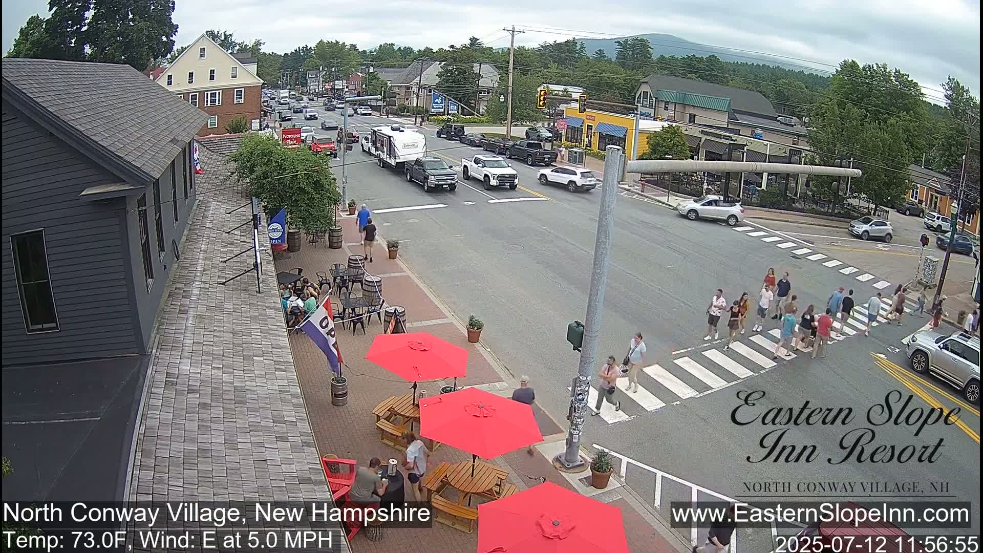 North Conway Village Live Cam - Conway, Carroll, New Hampshire, USA