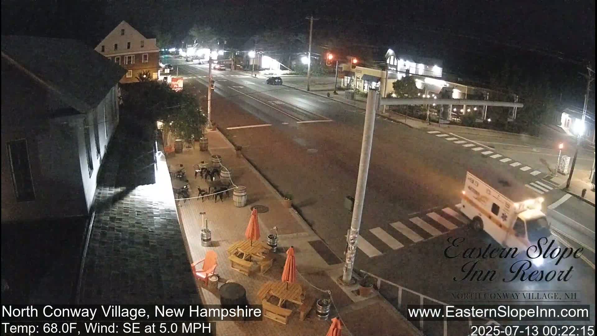 North Conway Village Live Cam - Conway, Carroll, New Hampshire, USA