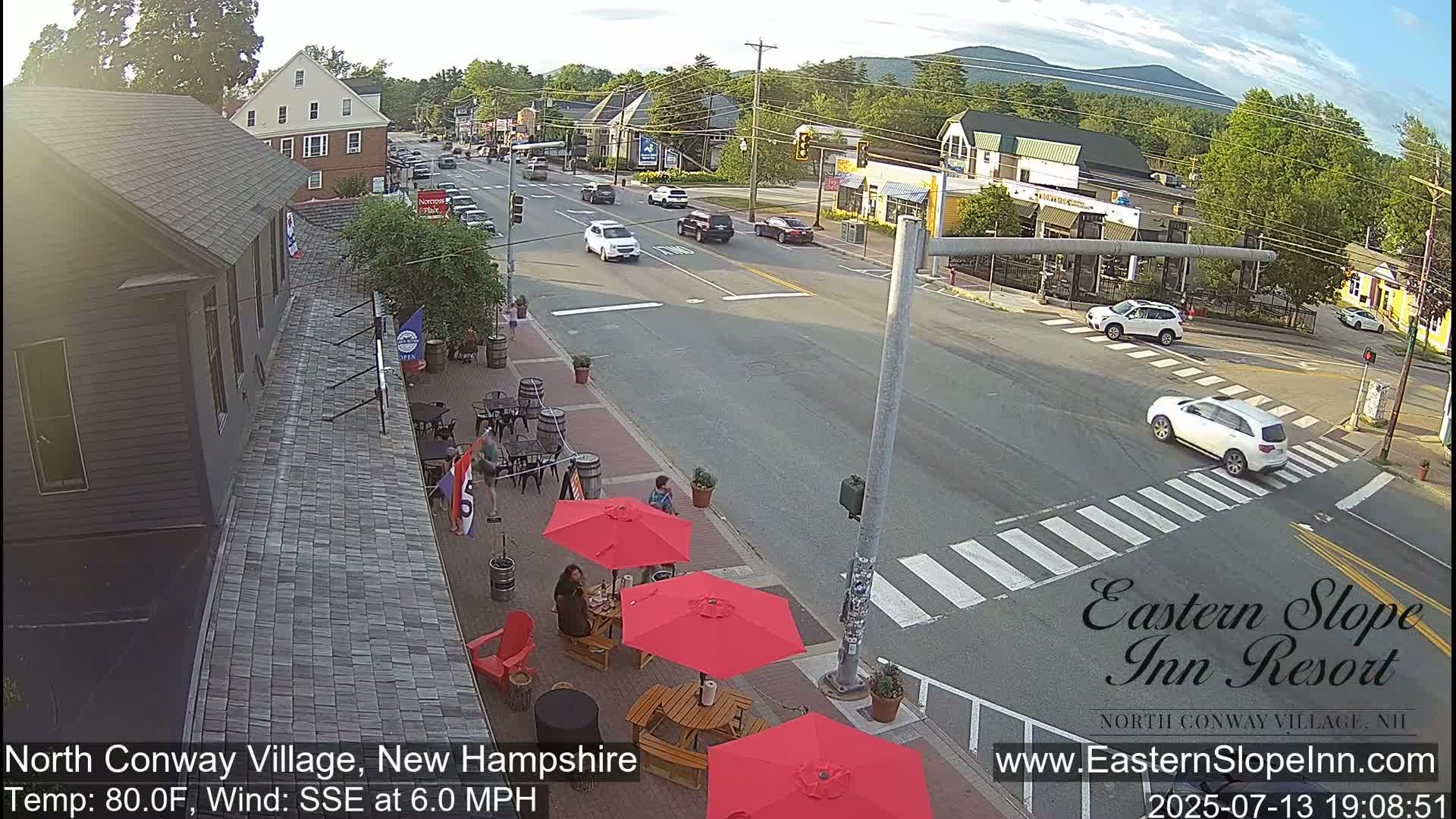 North Conway Village Live Cam - Conway, Carroll, New Hampshire, USA