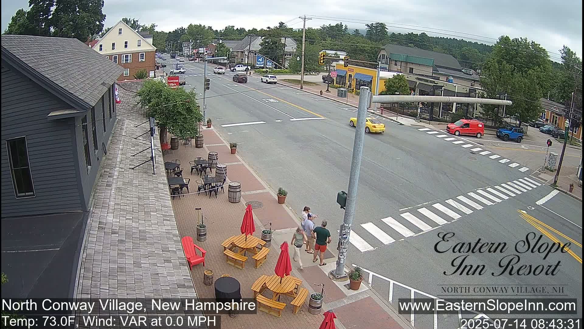North Conway Village Live Cam - Conway, Carroll, New Hampshire, USA