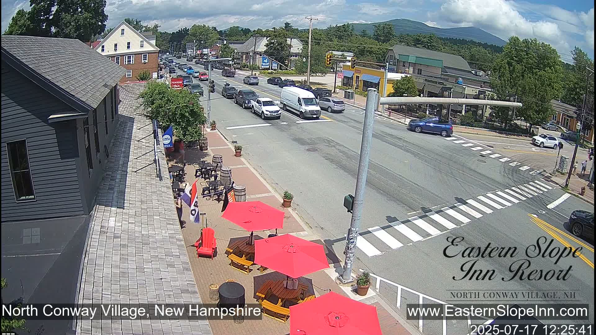 North Conway Village Live Cam - Conway, Carroll, New Hampshire, USA