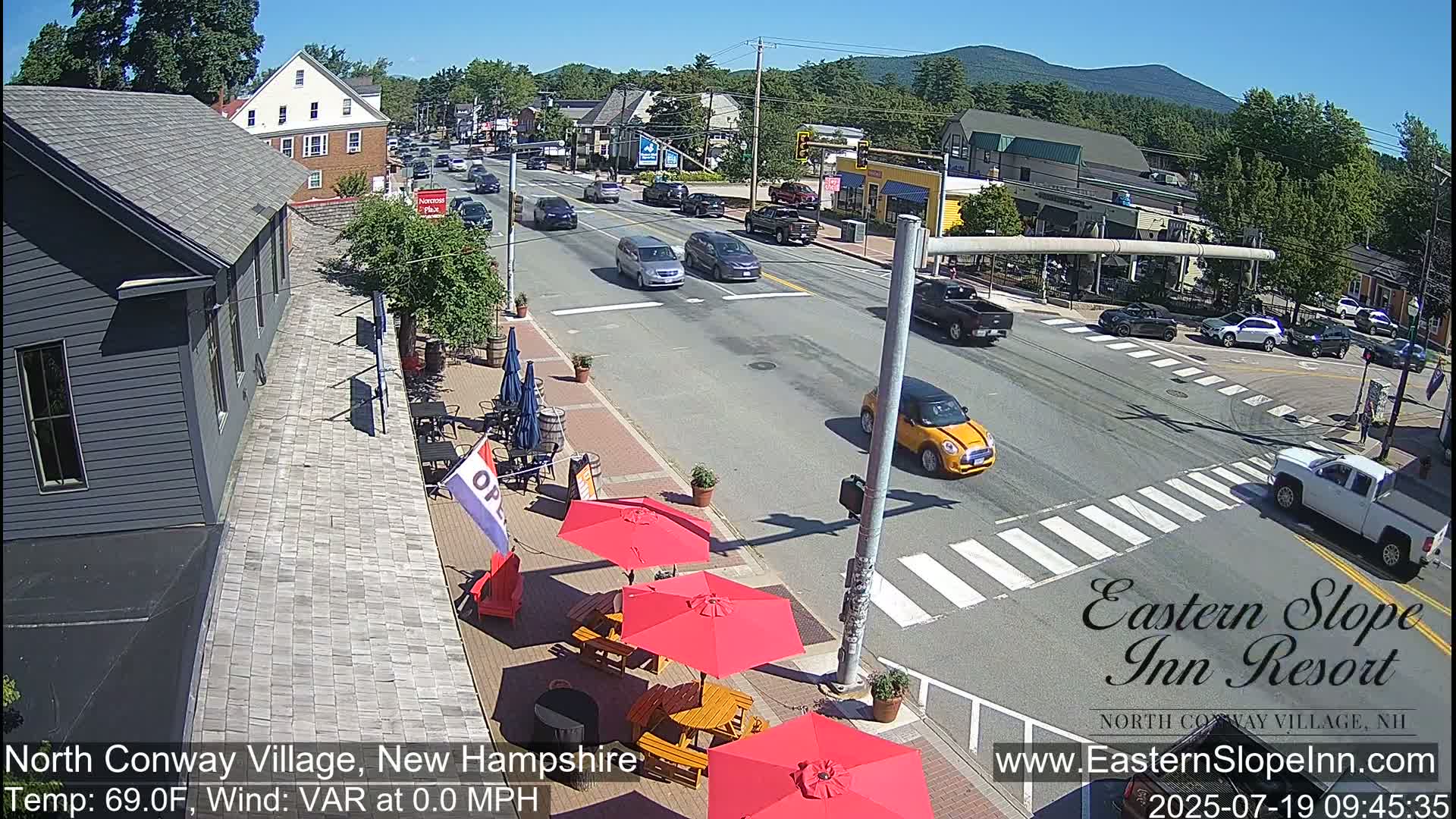 North Conway Village Live Cam - Conway, Carroll, New Hampshire, USA