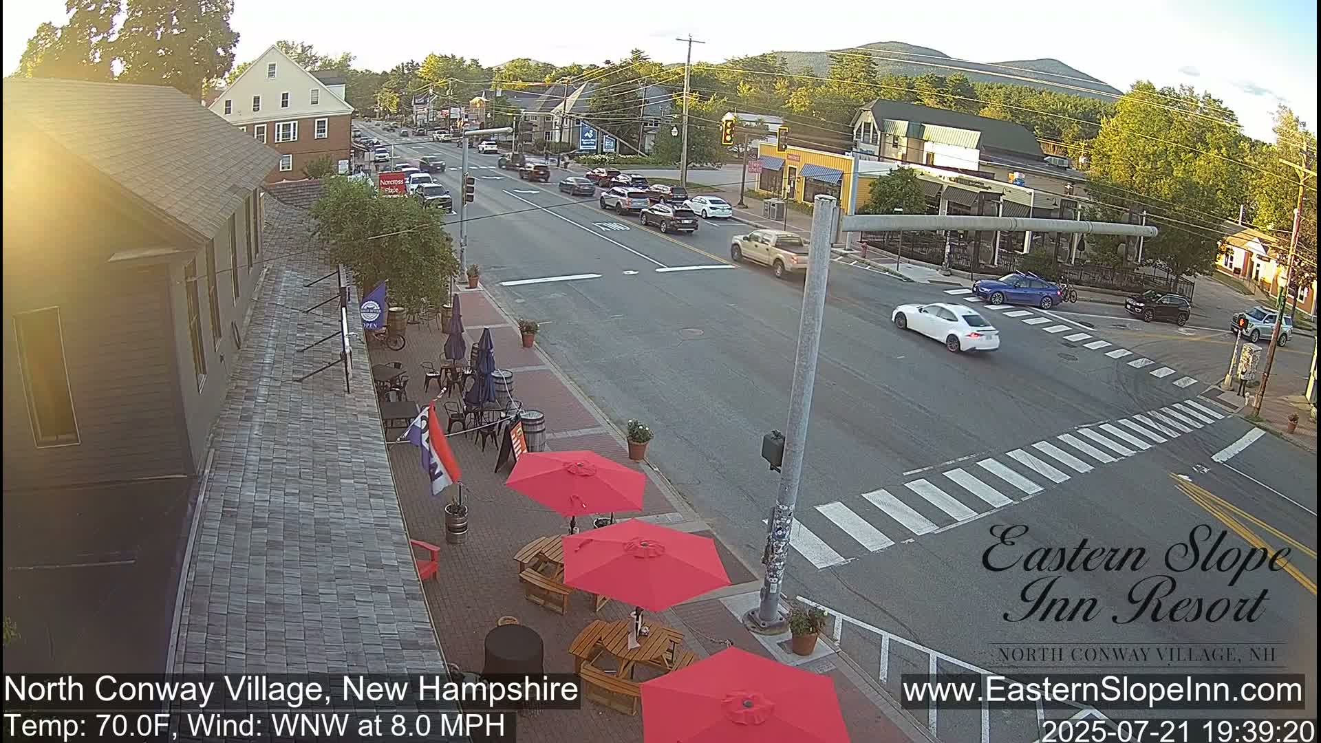 North Conway Village Live Cam - Conway, Carroll, New Hampshire, USA