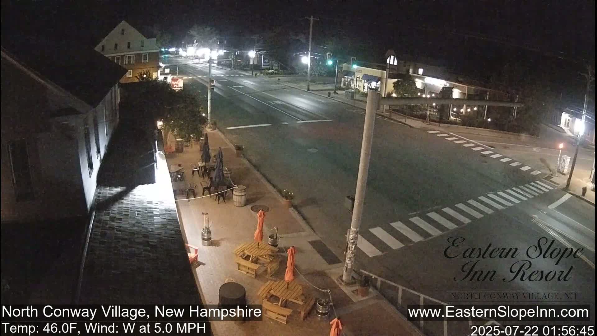 North Conway Village Live Cam - Conway, Carroll, New Hampshire, USA