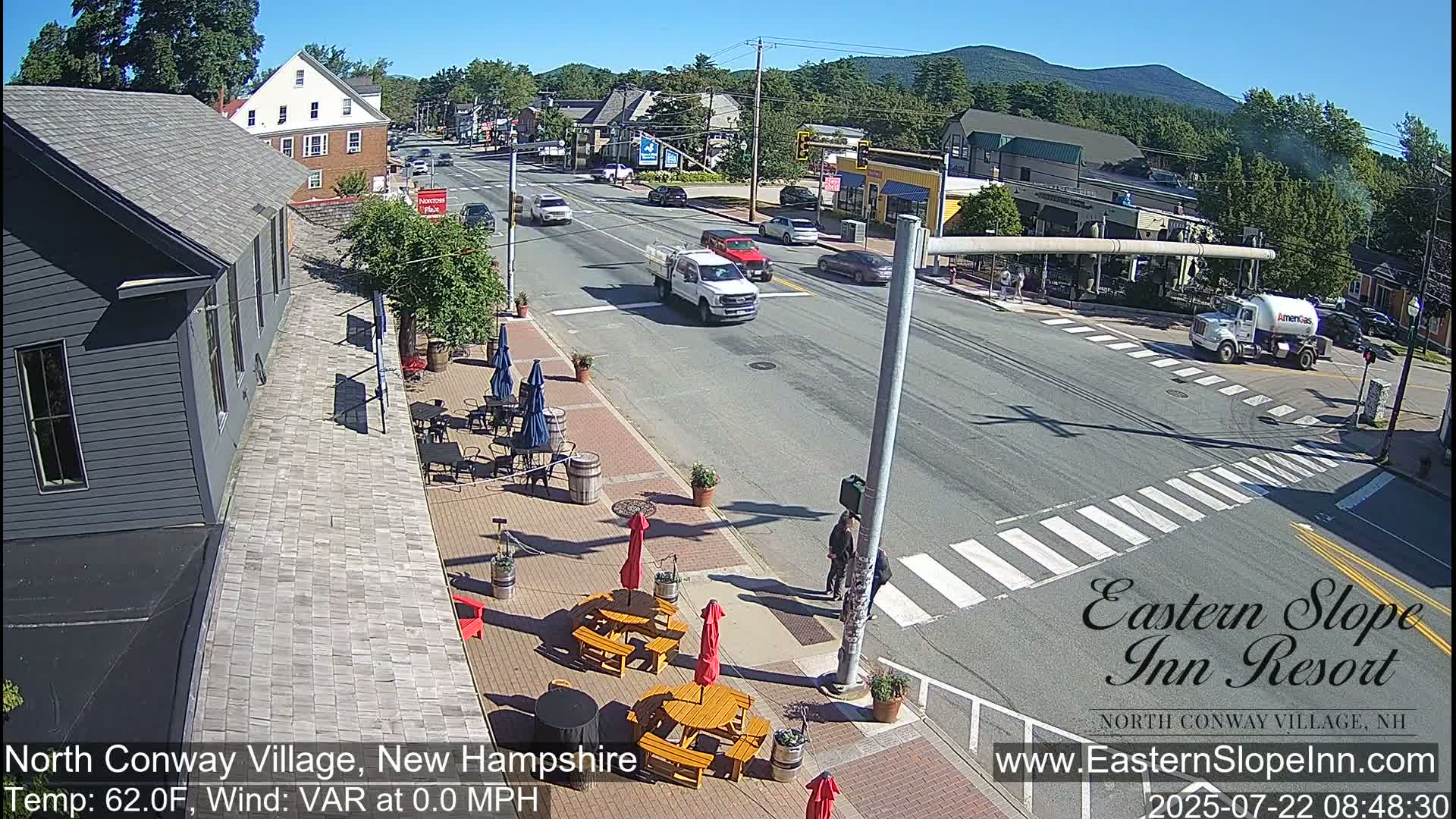 North Conway Village Live Cam - Conway, Carroll, New Hampshire, USA