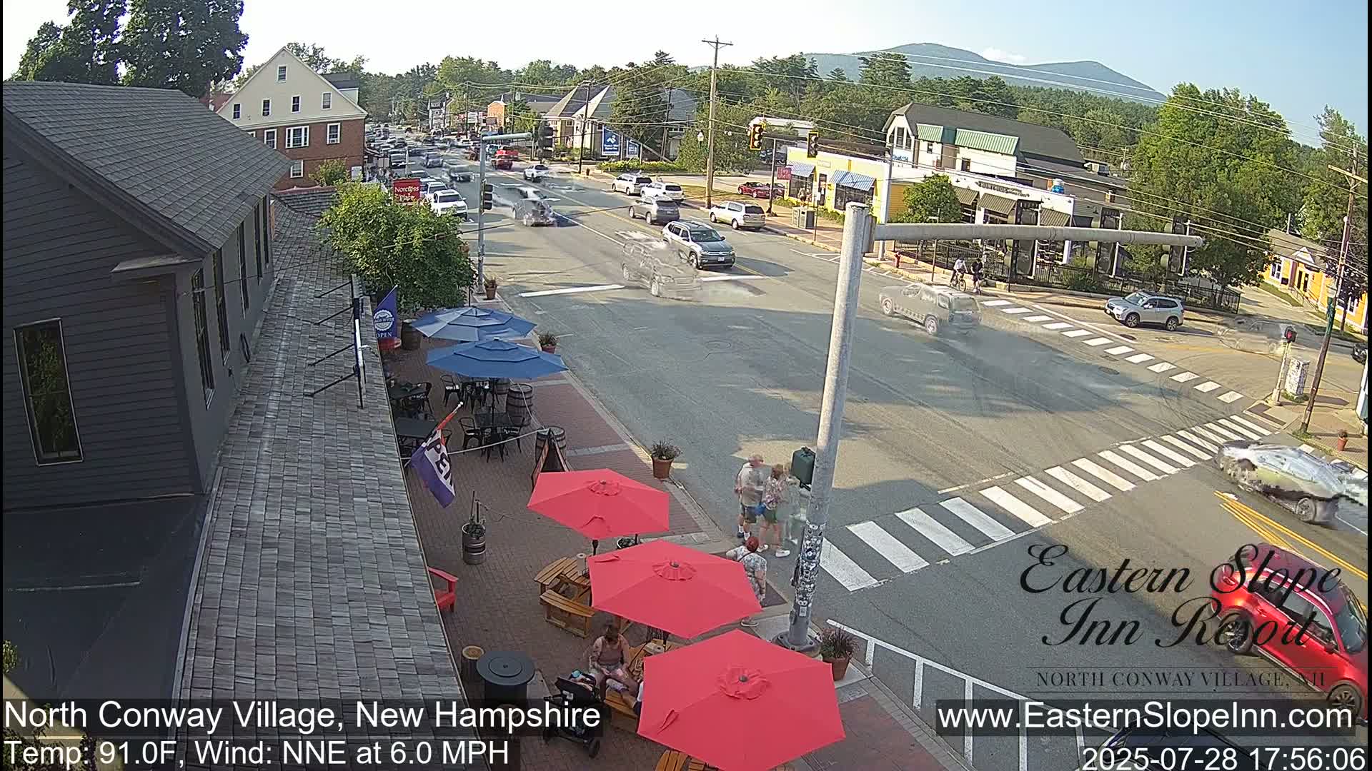 North Conway Village Live Cam - Conway, Carroll, New Hampshire, USA