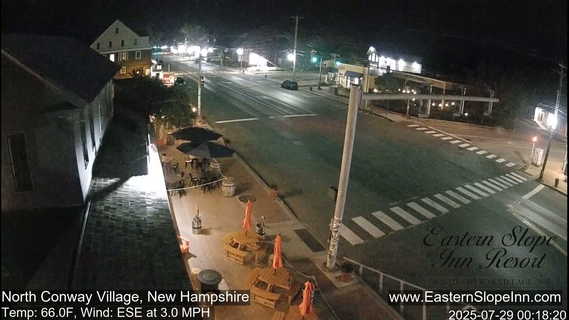 North Conway Village Live Cam - Conway, Carroll, New Hampshire, USA