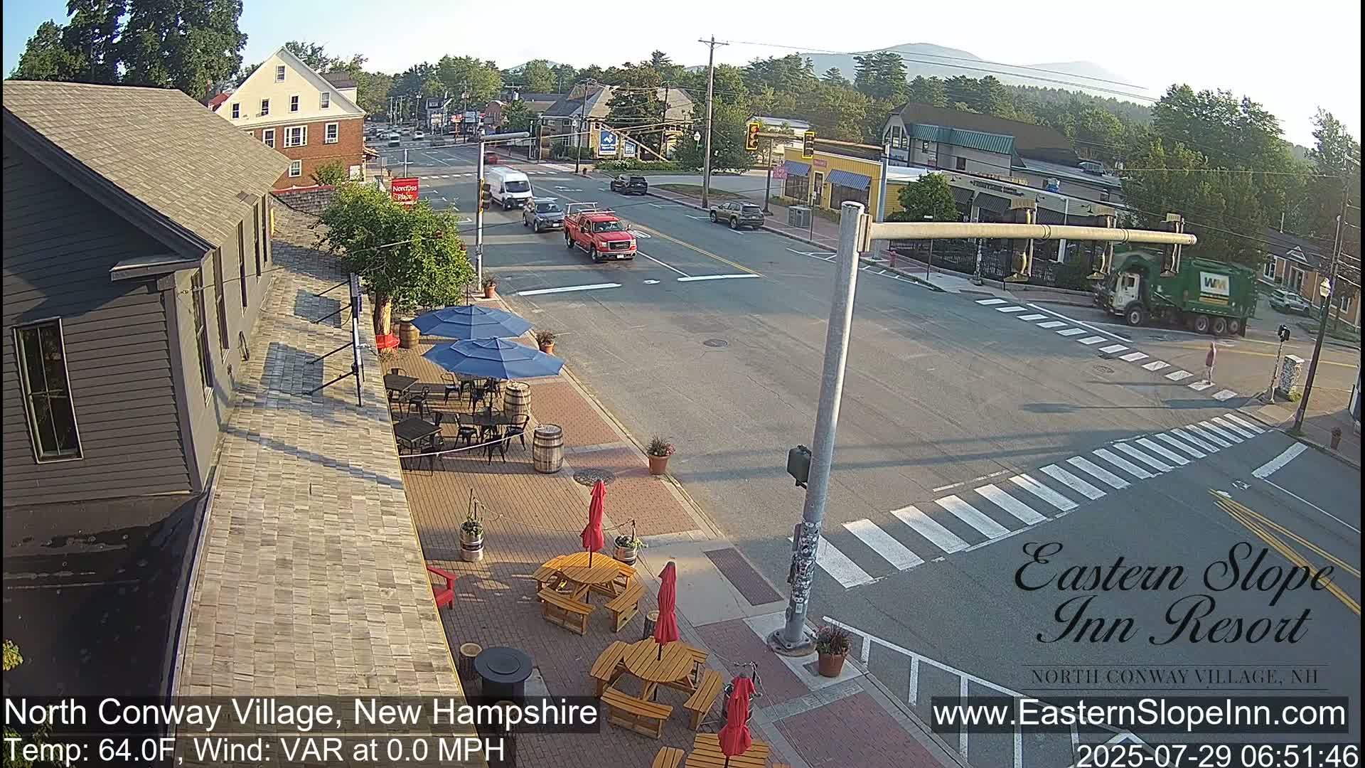 North Conway Village Live Cam - Conway, Carroll, New Hampshire, USA