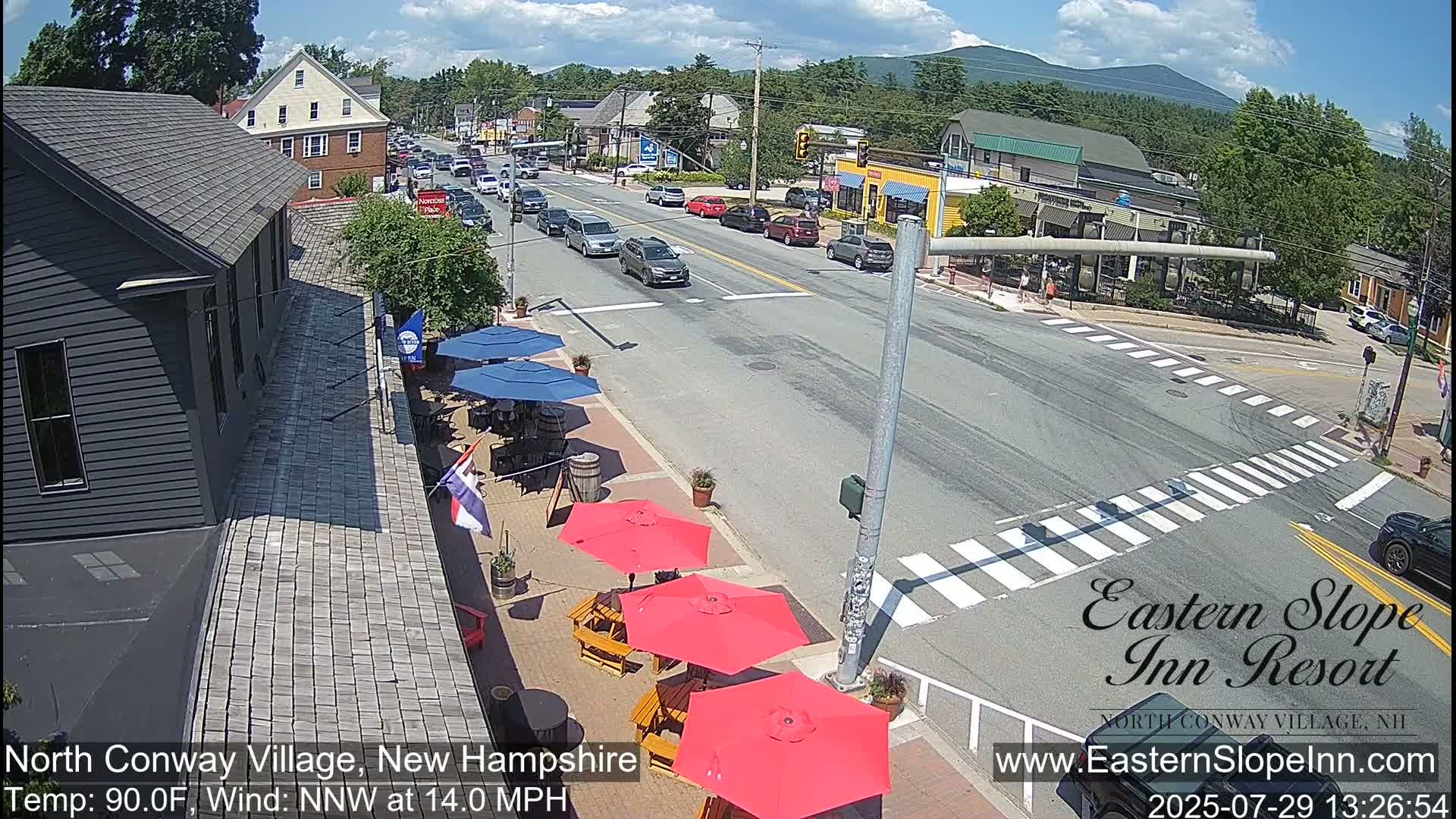 North Conway Village Live Cam - Conway, Carroll, New Hampshire, USA