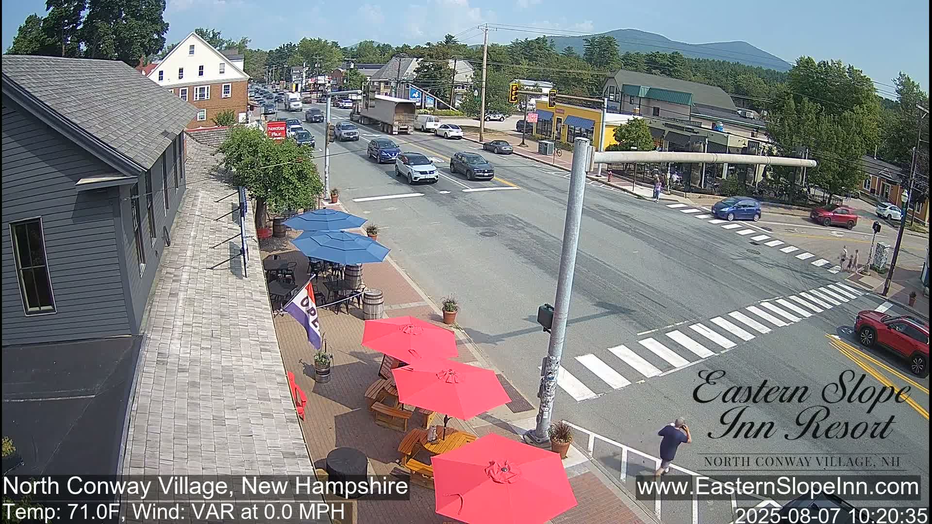 North Conway Village Live Cam - Conway, Carroll, New Hampshire, USA