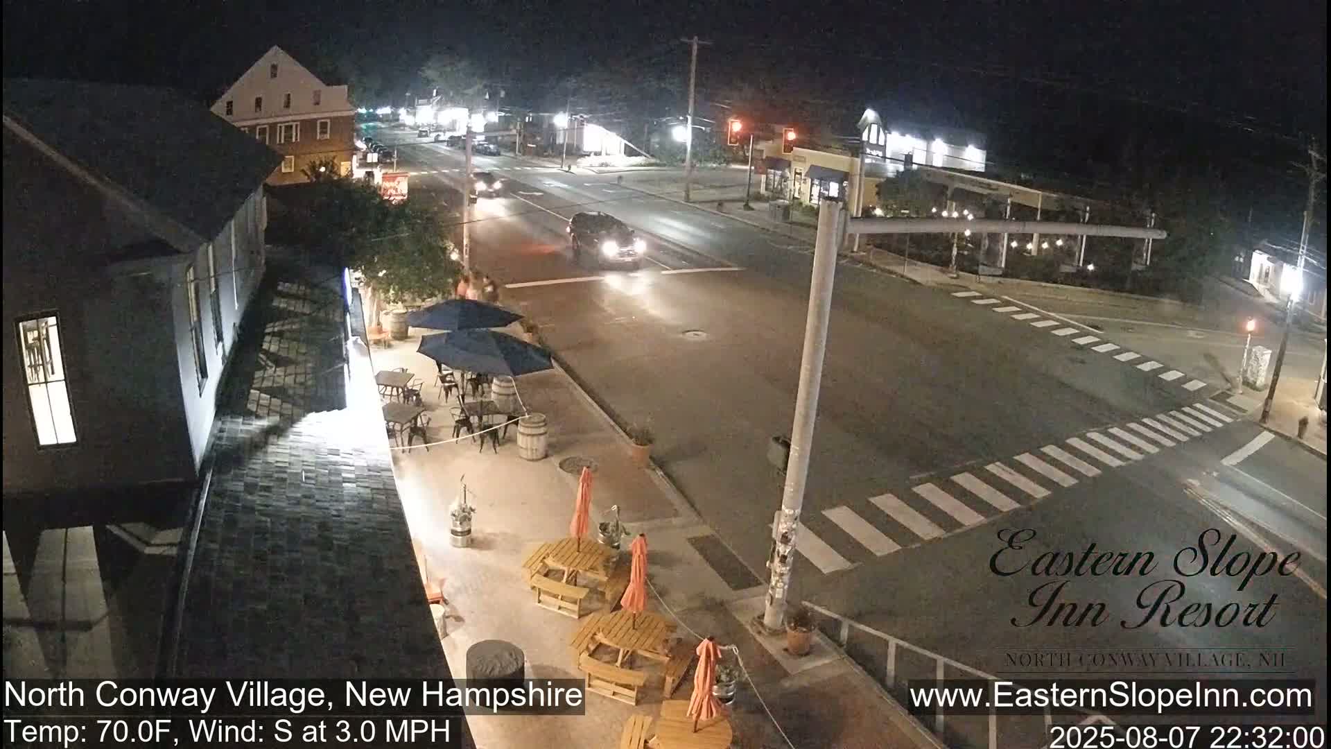 North Conway Village Live Cam - Conway, Carroll, New Hampshire, USA