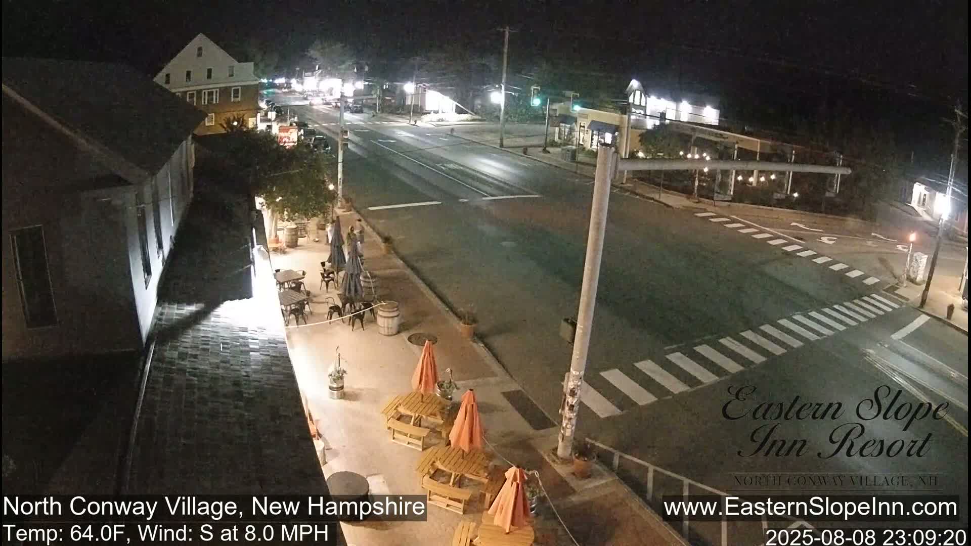 North Conway Village Live Cam - Conway, Carroll, New Hampshire, USA
