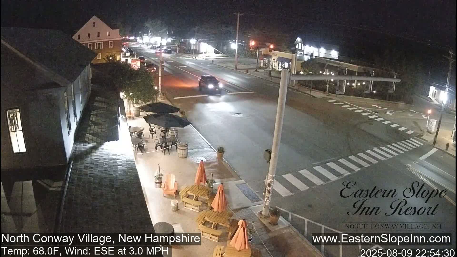 North Conway Village Live Cam - Conway, Carroll, New Hampshire, USA