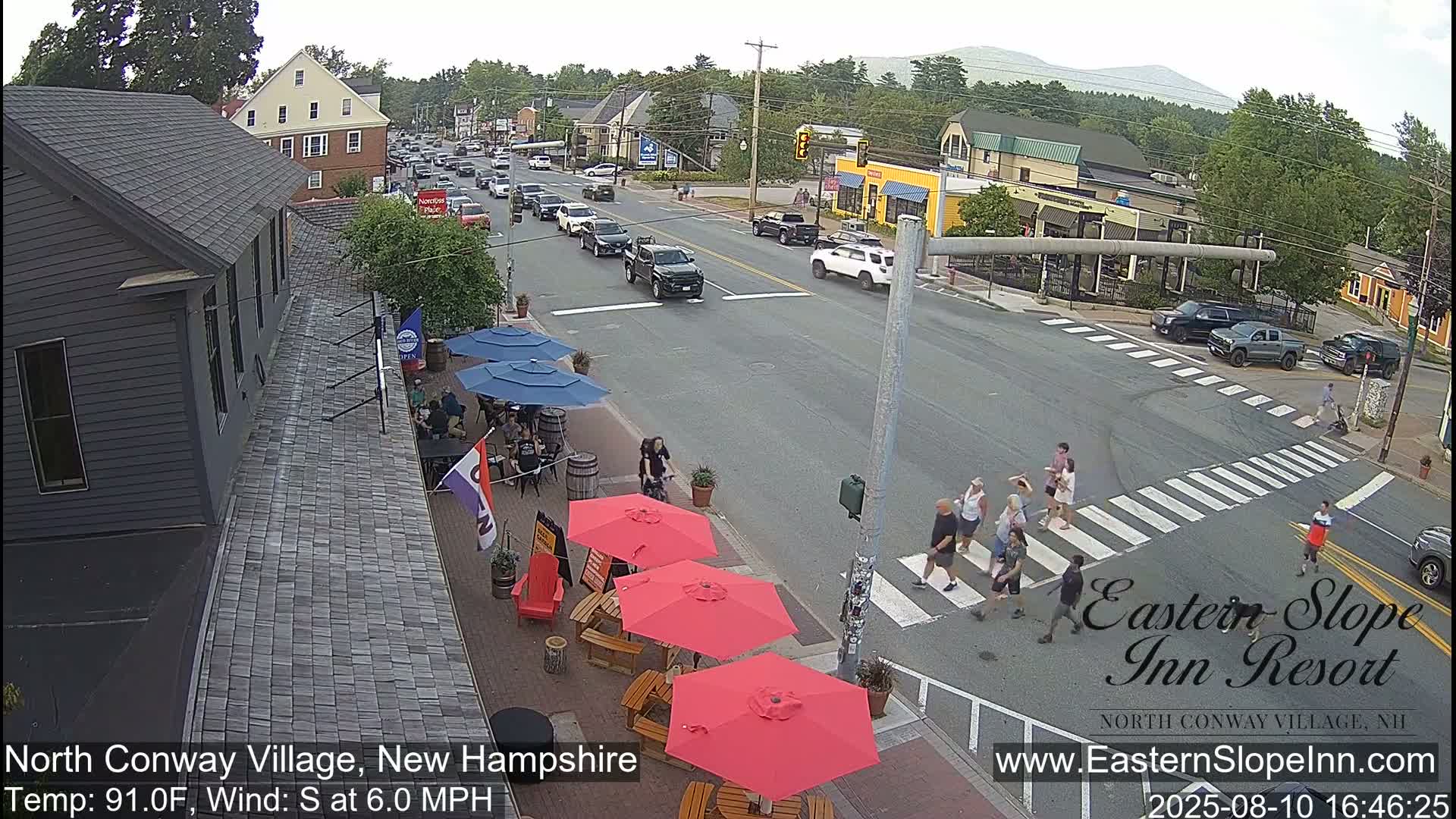 North Conway Village Live Cam - Conway, Carroll, New Hampshire, USA