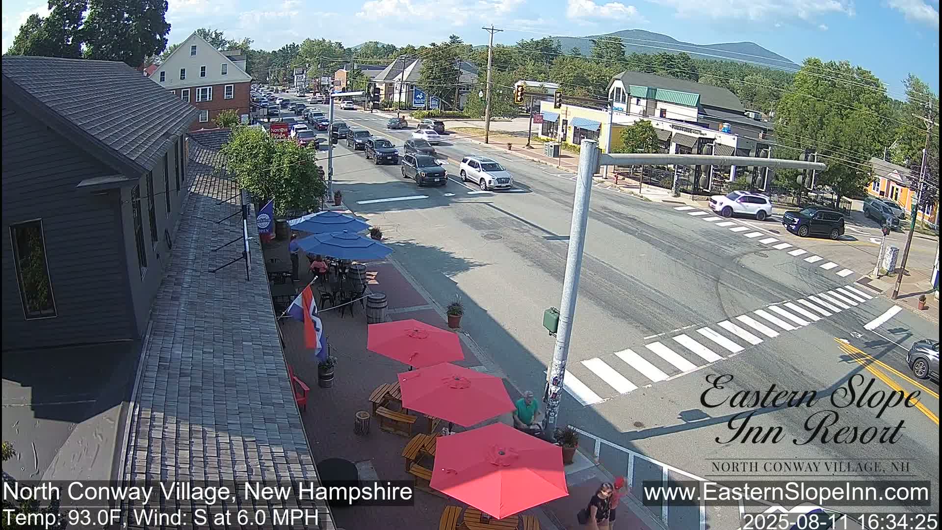 North Conway Village Live Cam - Conway, Carroll, New Hampshire, USA