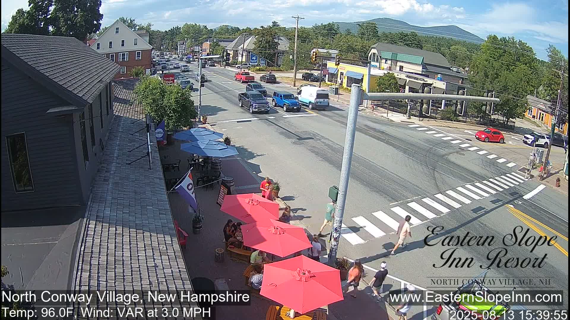 North Conway Village Live Cam - Conway, Carroll, New Hampshire, USA