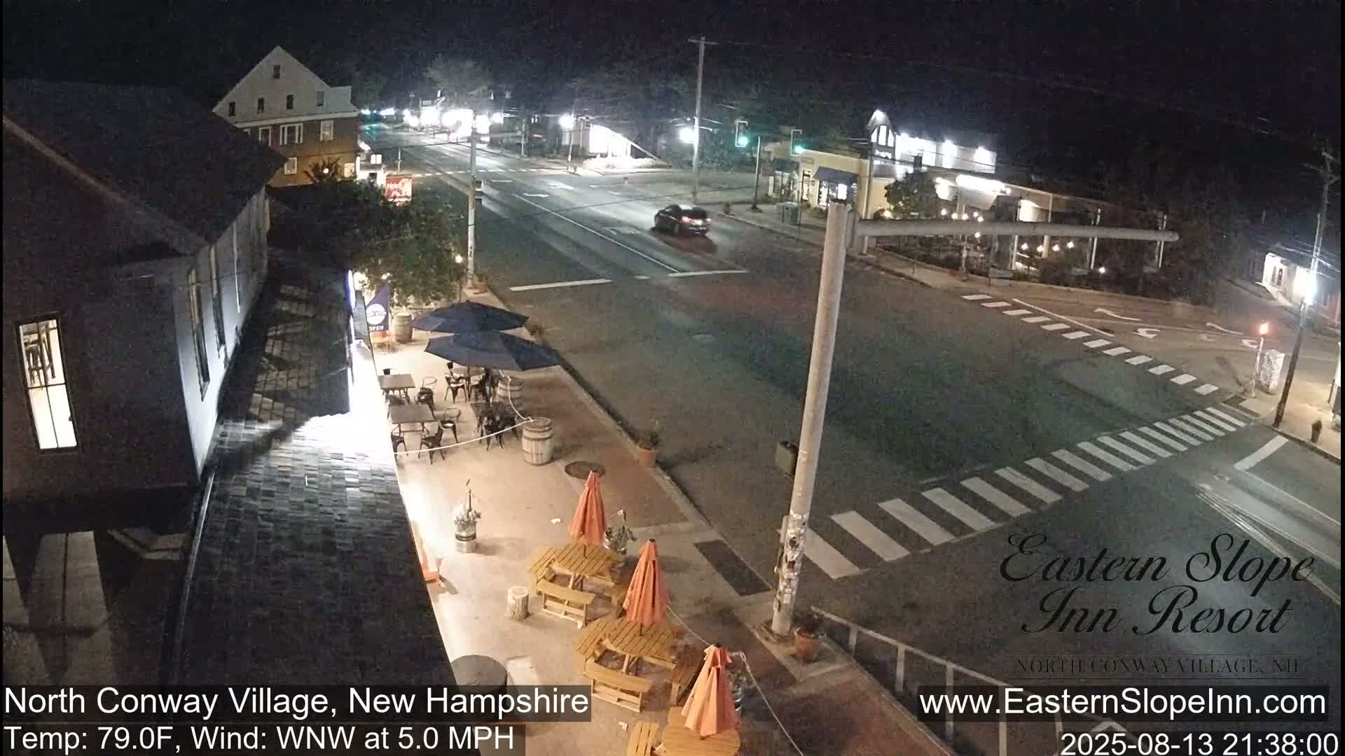 North Conway Village Live Cam - Conway, Carroll, New Hampshire, USA