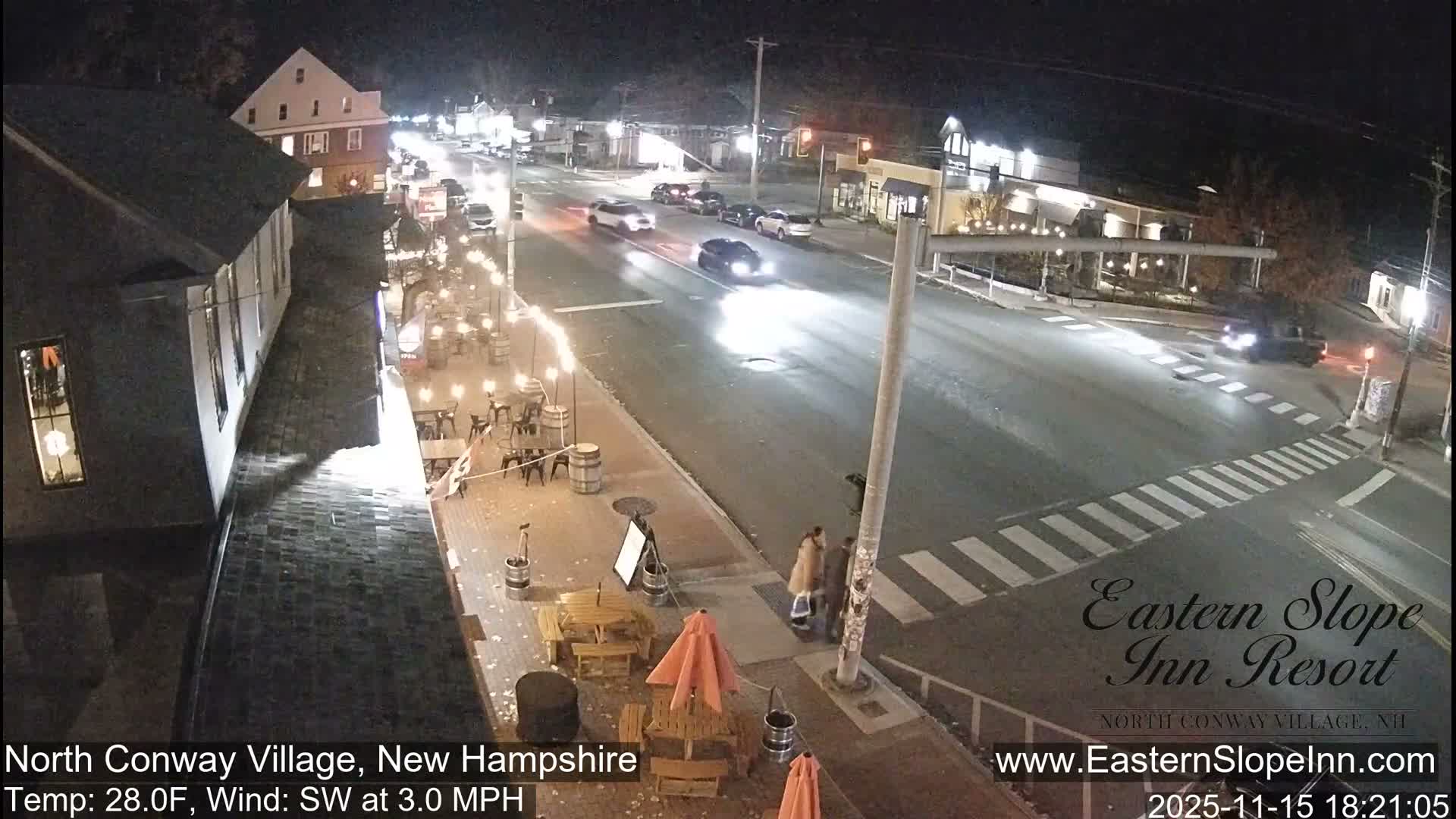 North Conway Village Live Cam - Conway, Carroll, New Hampshire, USA