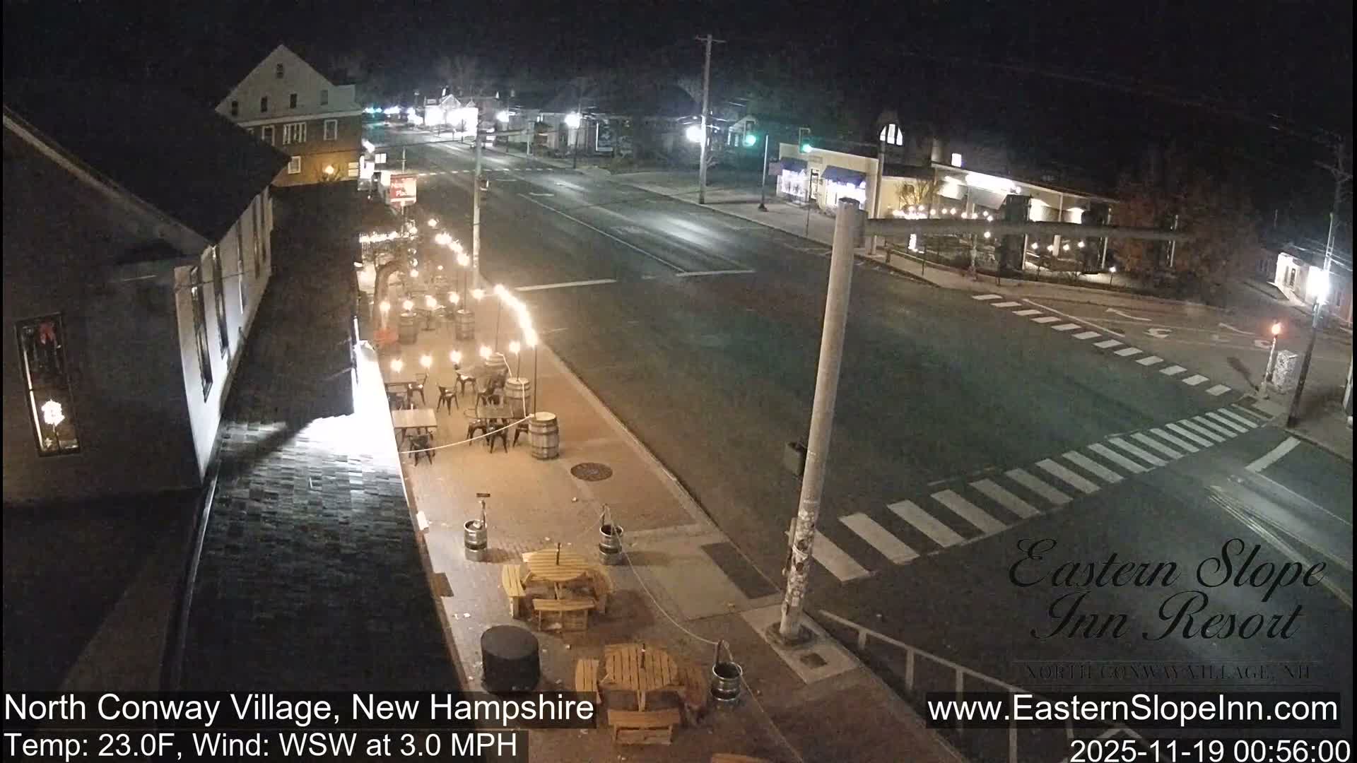 North Conway Village Live Cam - Conway, Carroll, New Hampshire, USA