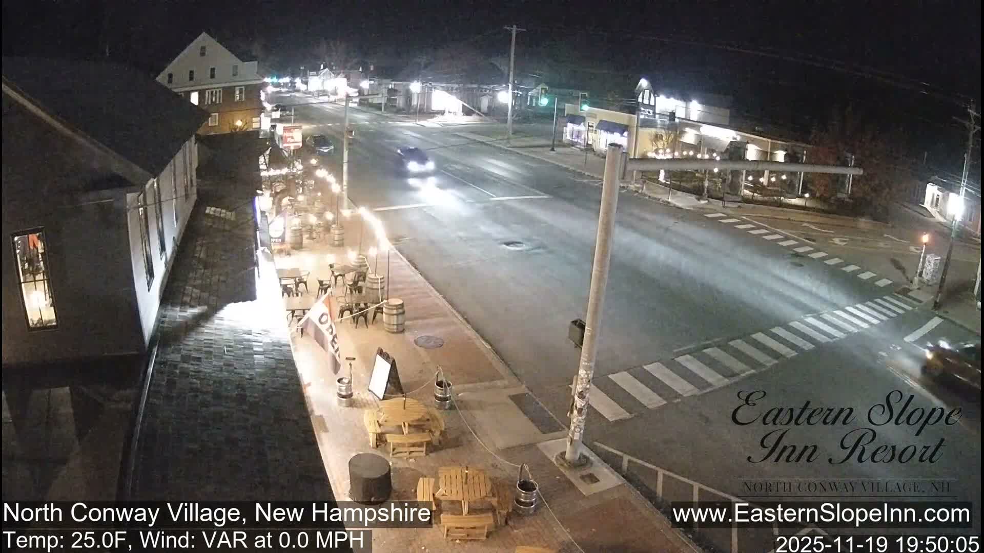 North Conway Village Live Cam - Conway, Carroll, New Hampshire, USA