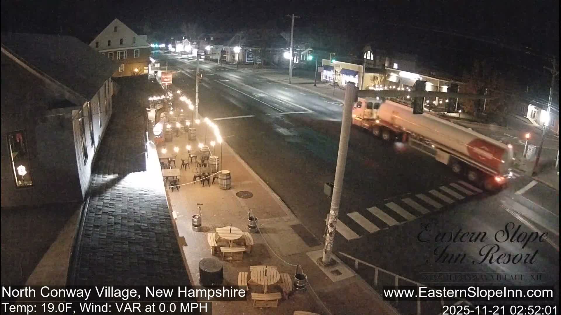 North Conway Village Live Cam - Conway, Carroll, New Hampshire, USA