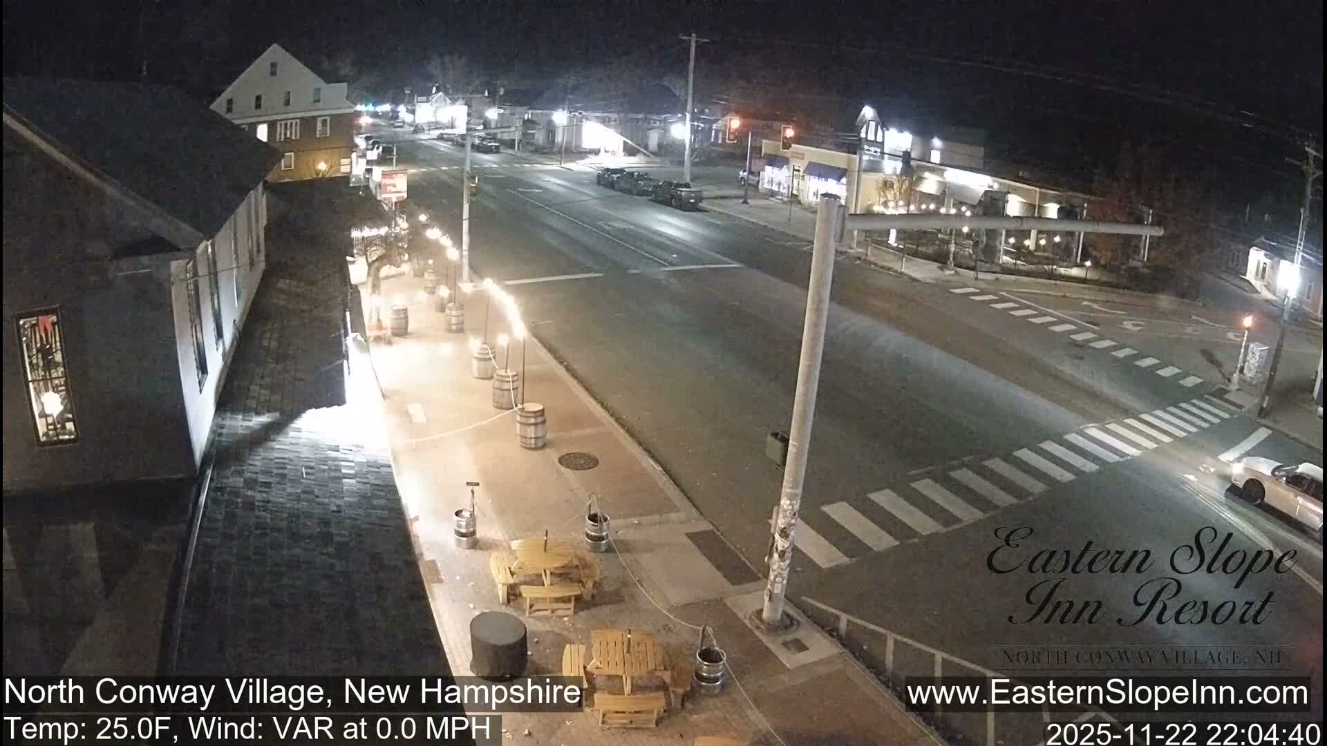 North Conway Village Live Cam - Conway, Carroll, New Hampshire, USA