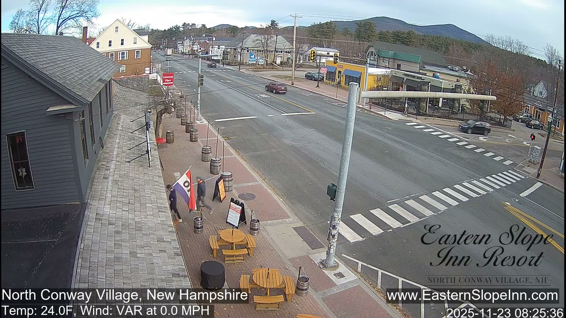 North Conway Village Live Cam - Conway, Carroll, New Hampshire, USA