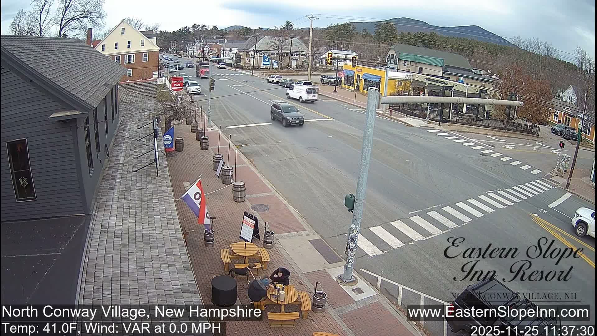 North Conway Village Live Cam - Conway, Carroll, New Hampshire, USA