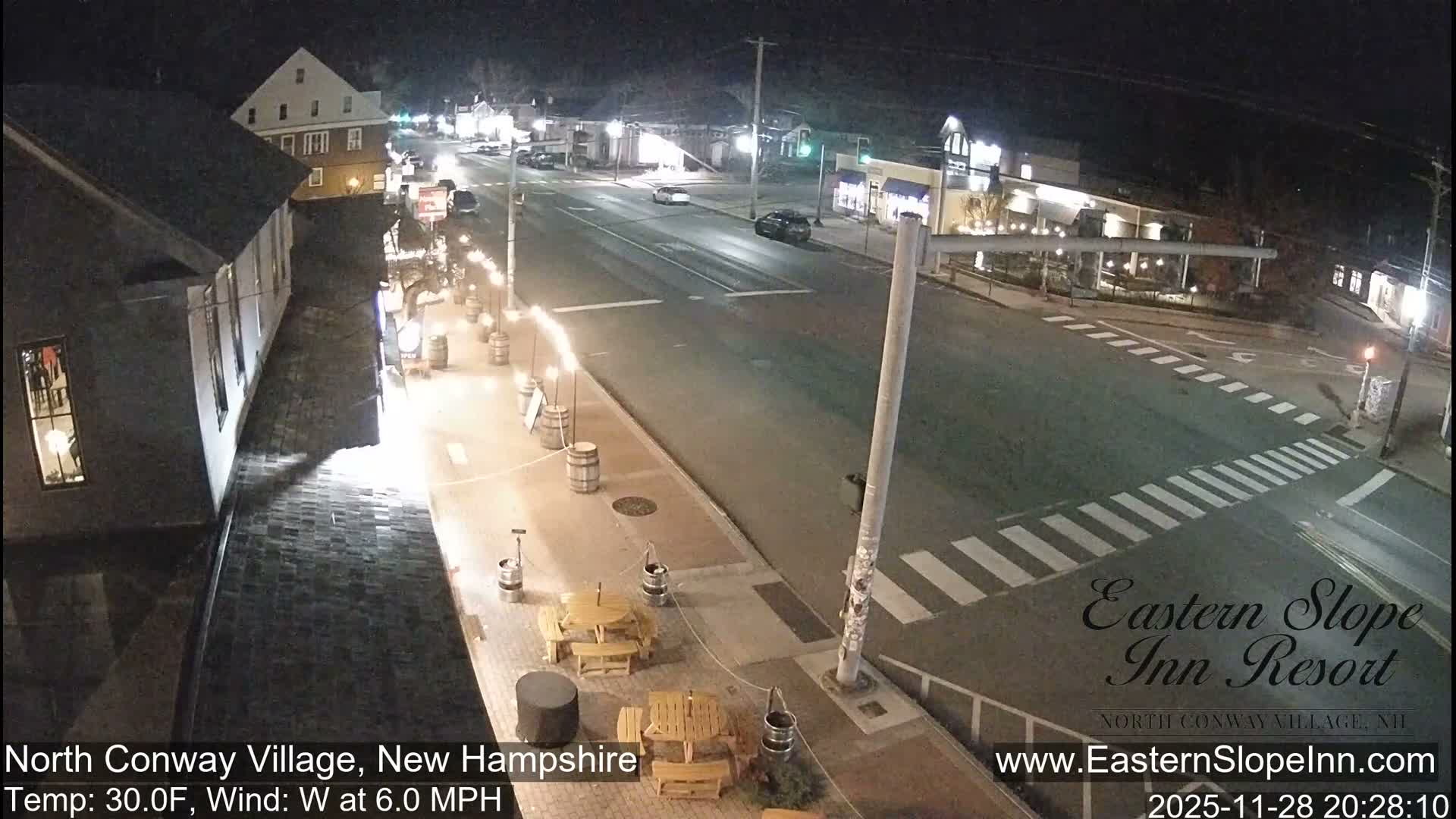 North Conway Village Live Cam - Conway, Carroll, New Hampshire, USA