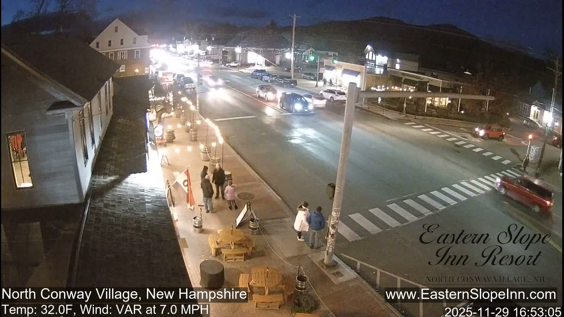 North Conway Village Live Cam - Conway, Carroll, New Hampshire, USA