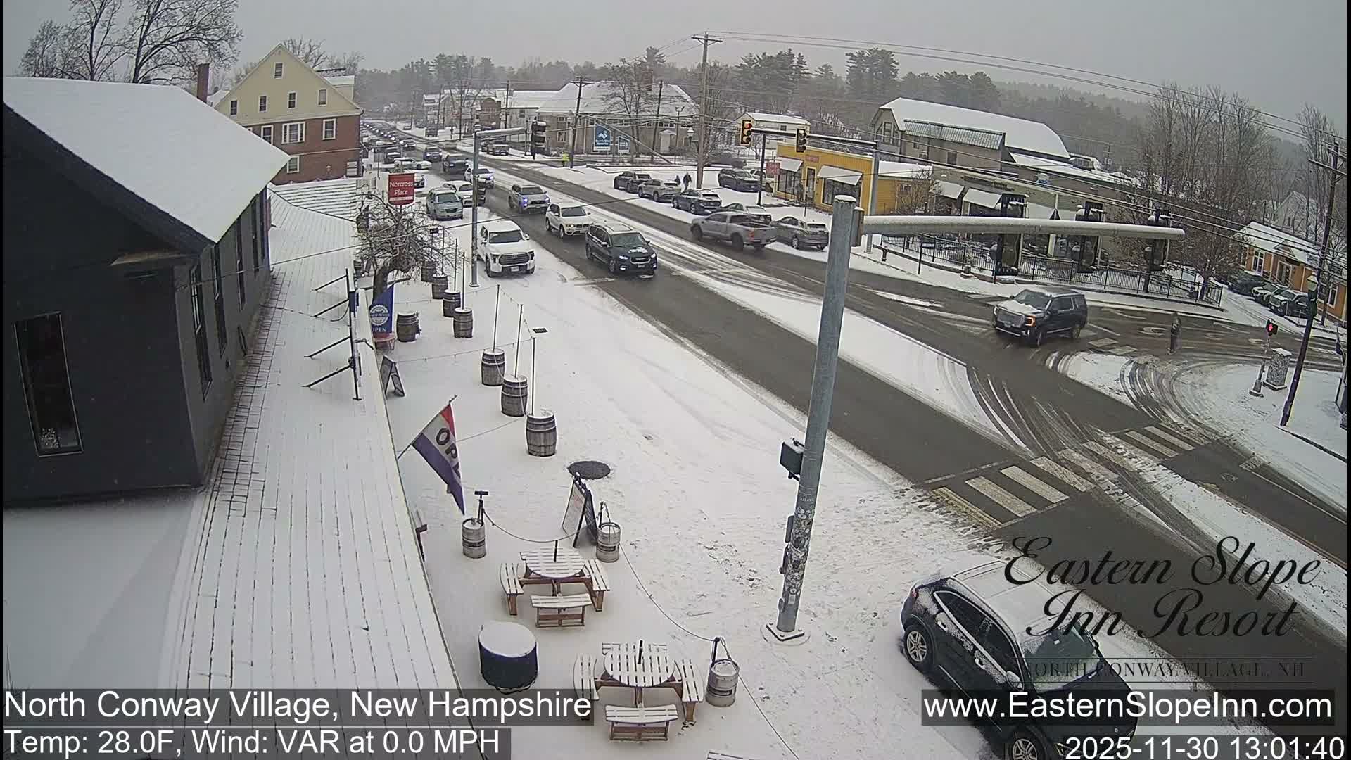 North Conway Village Live Cam - Conway, Carroll, New Hampshire, USA