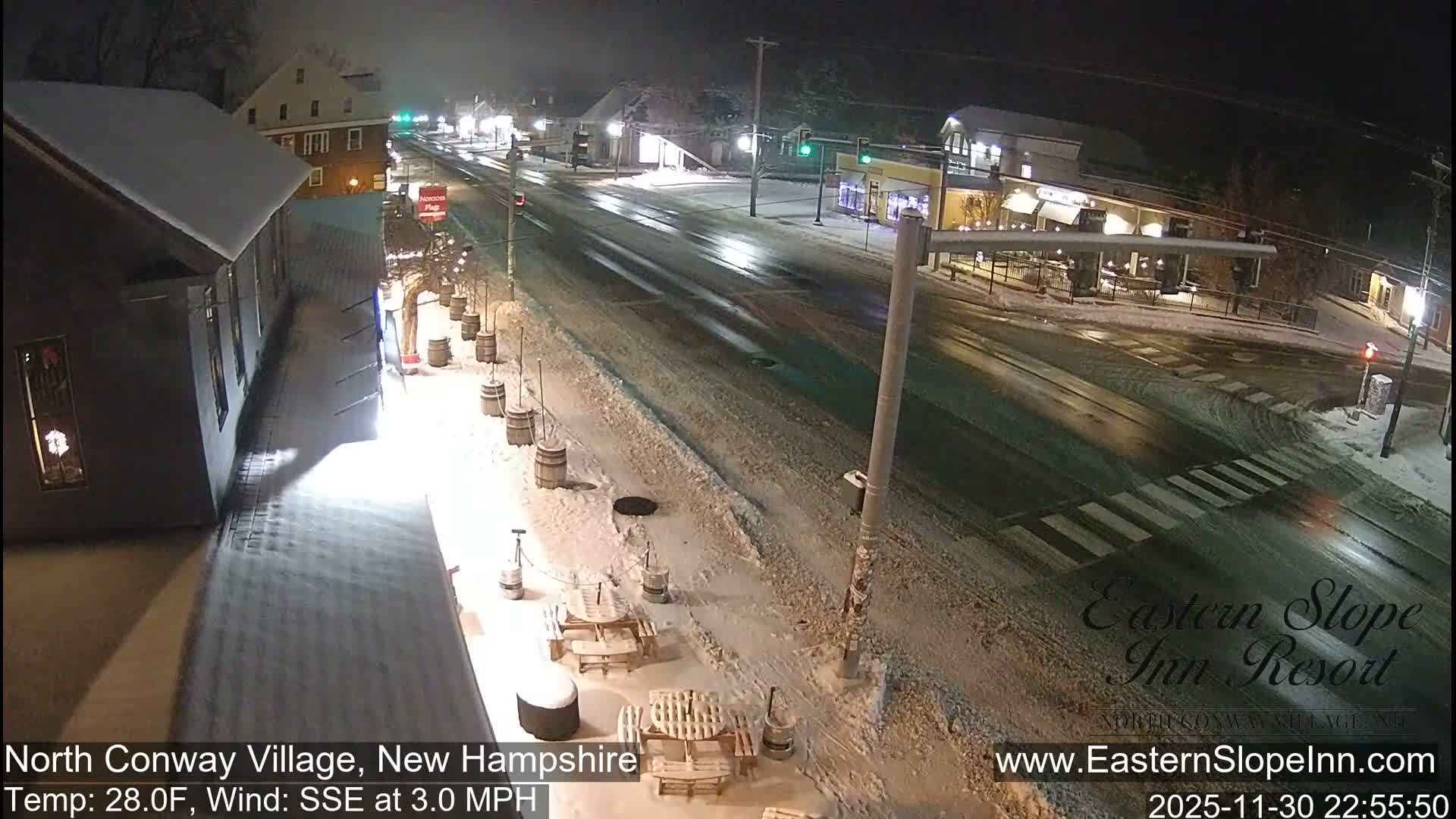 North Conway Village Live Cam - Conway, Carroll, New Hampshire, USA