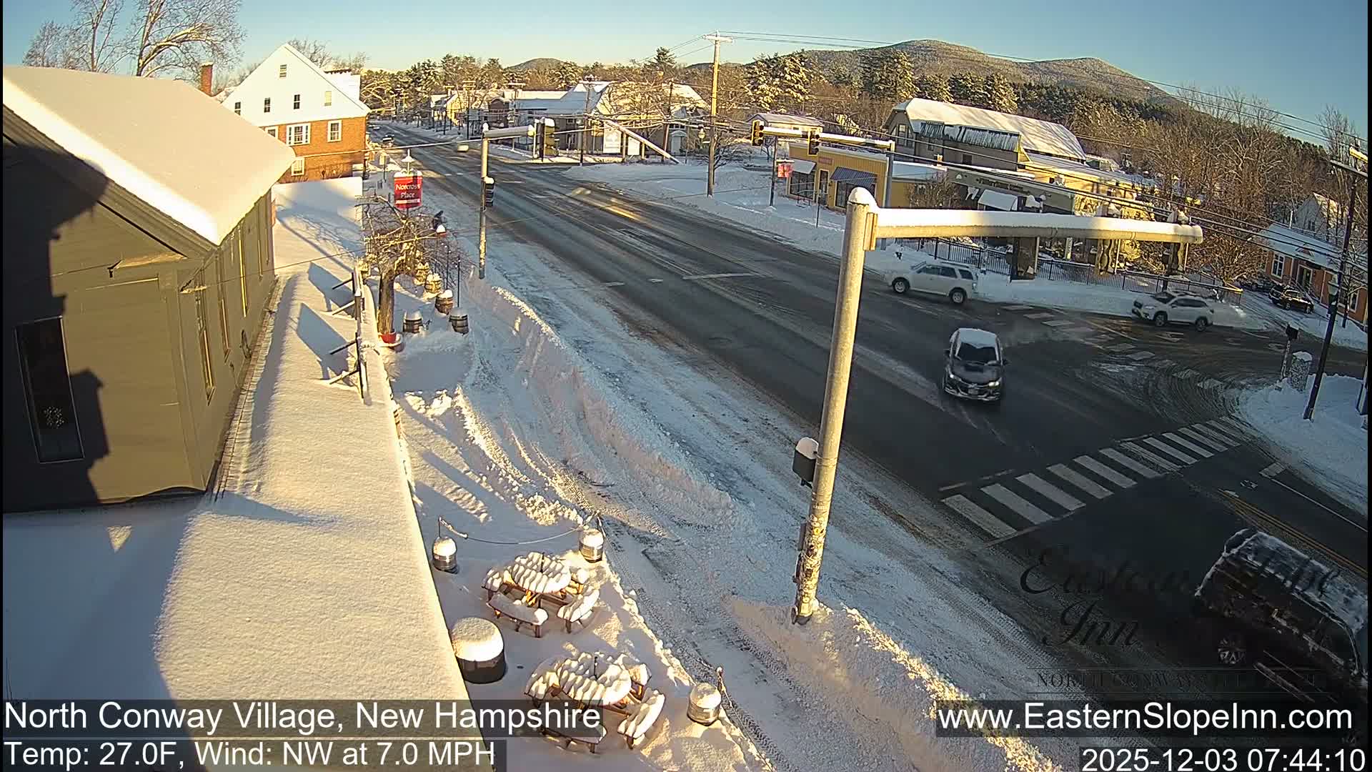 North Conway Village Live Cam - Conway, Carroll, New Hampshire, USA