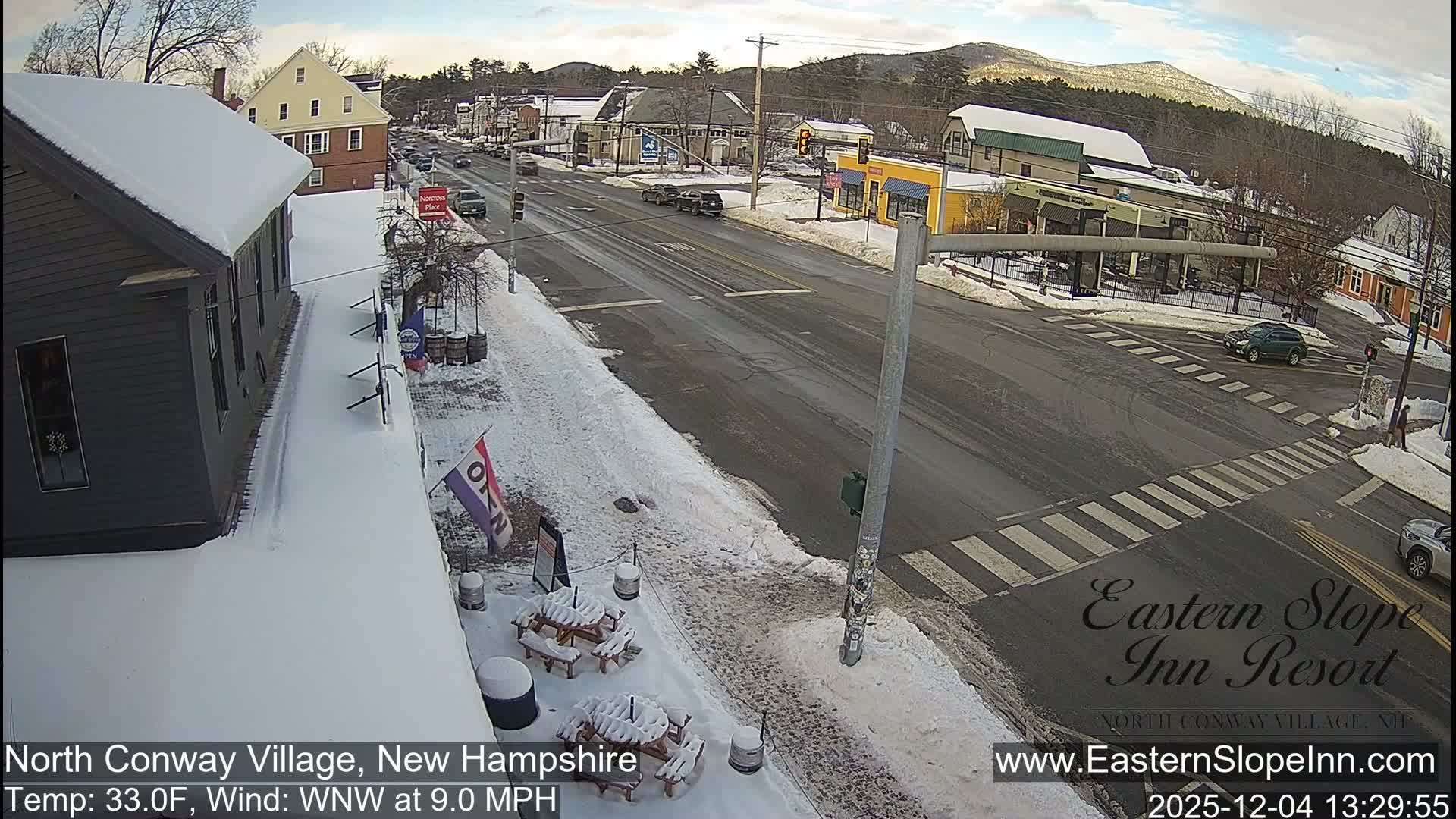 North Conway Village Live Cam - Conway, Carroll, New Hampshire, USA