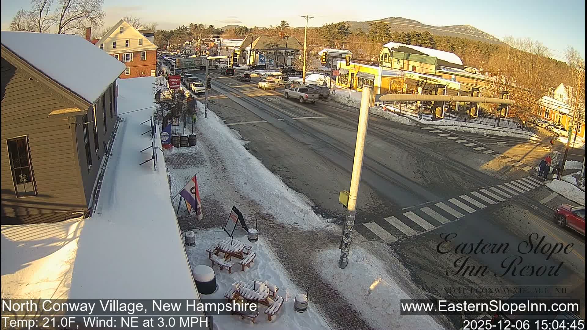 North Conway Village Live Cam - Conway, Carroll, New Hampshire, USA