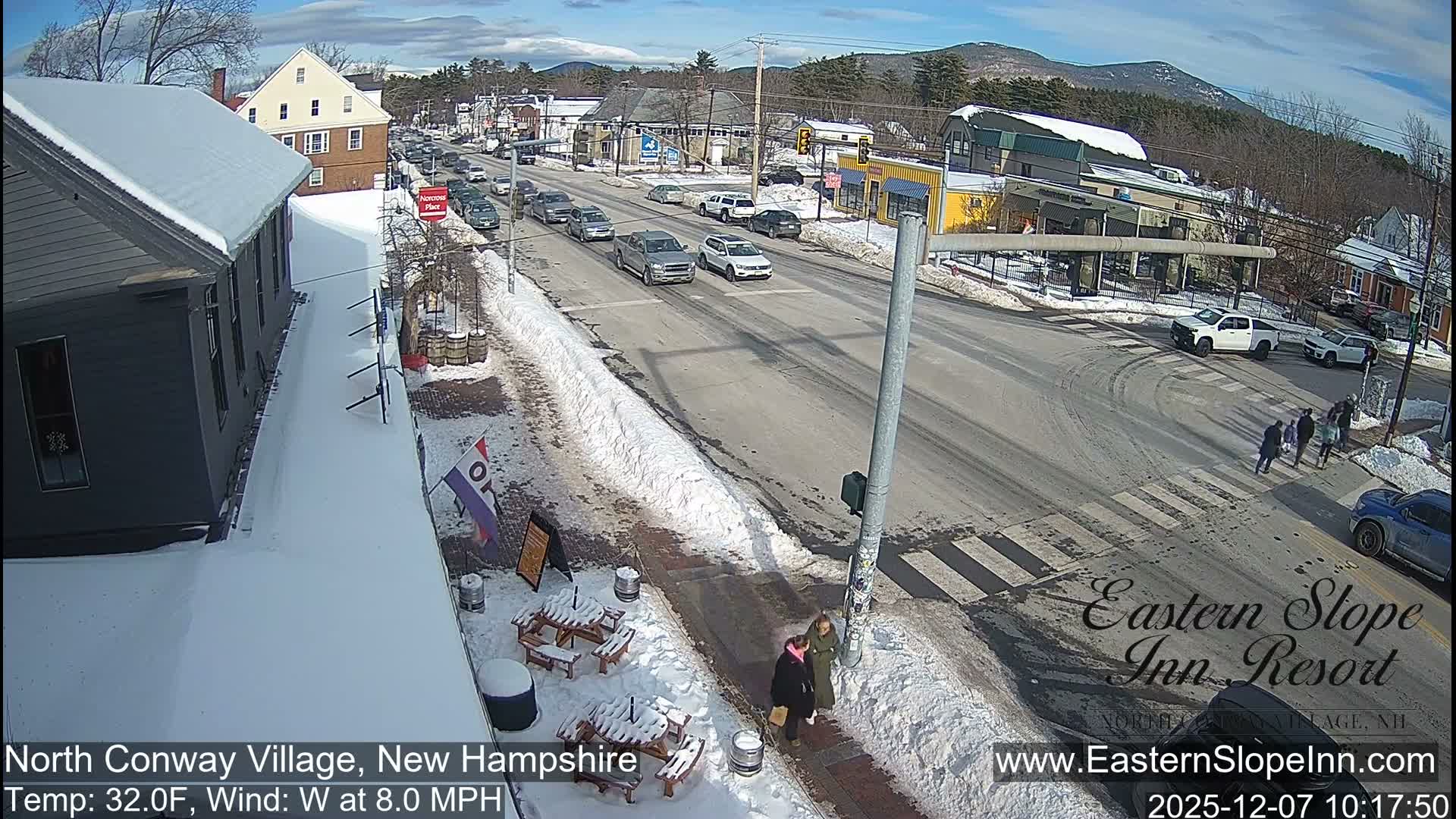 North Conway Village Live Cam - Conway, Carroll, New Hampshire, USA