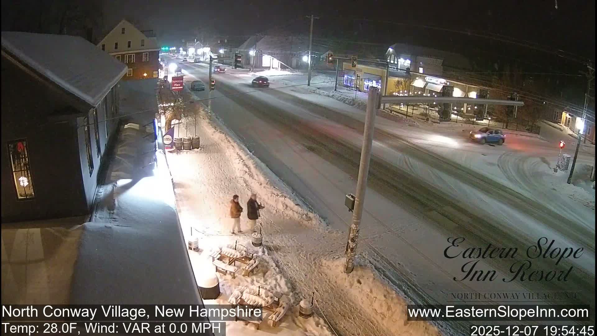 North Conway Village Live Cam - Conway, Carroll, New Hampshire, USA