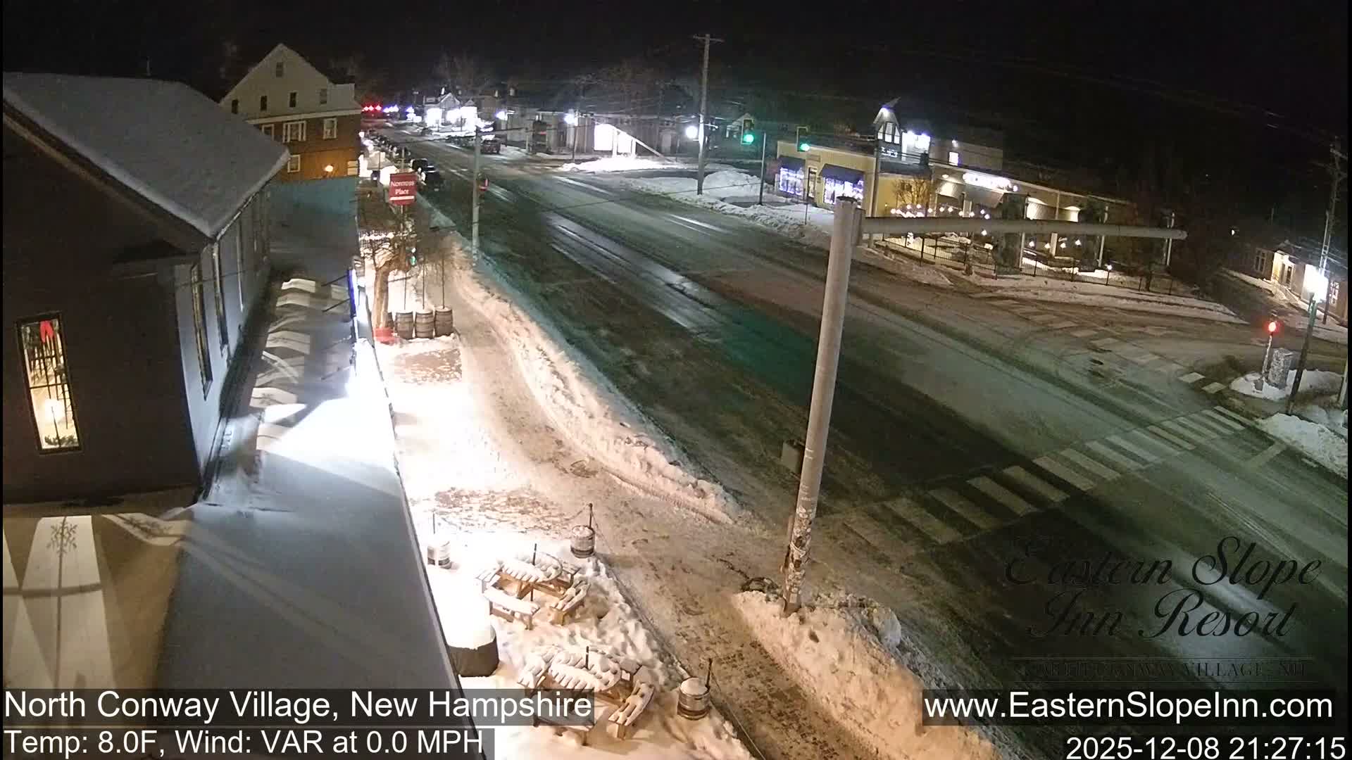 North Conway Village Live Cam - Conway, Carroll, New Hampshire, USA