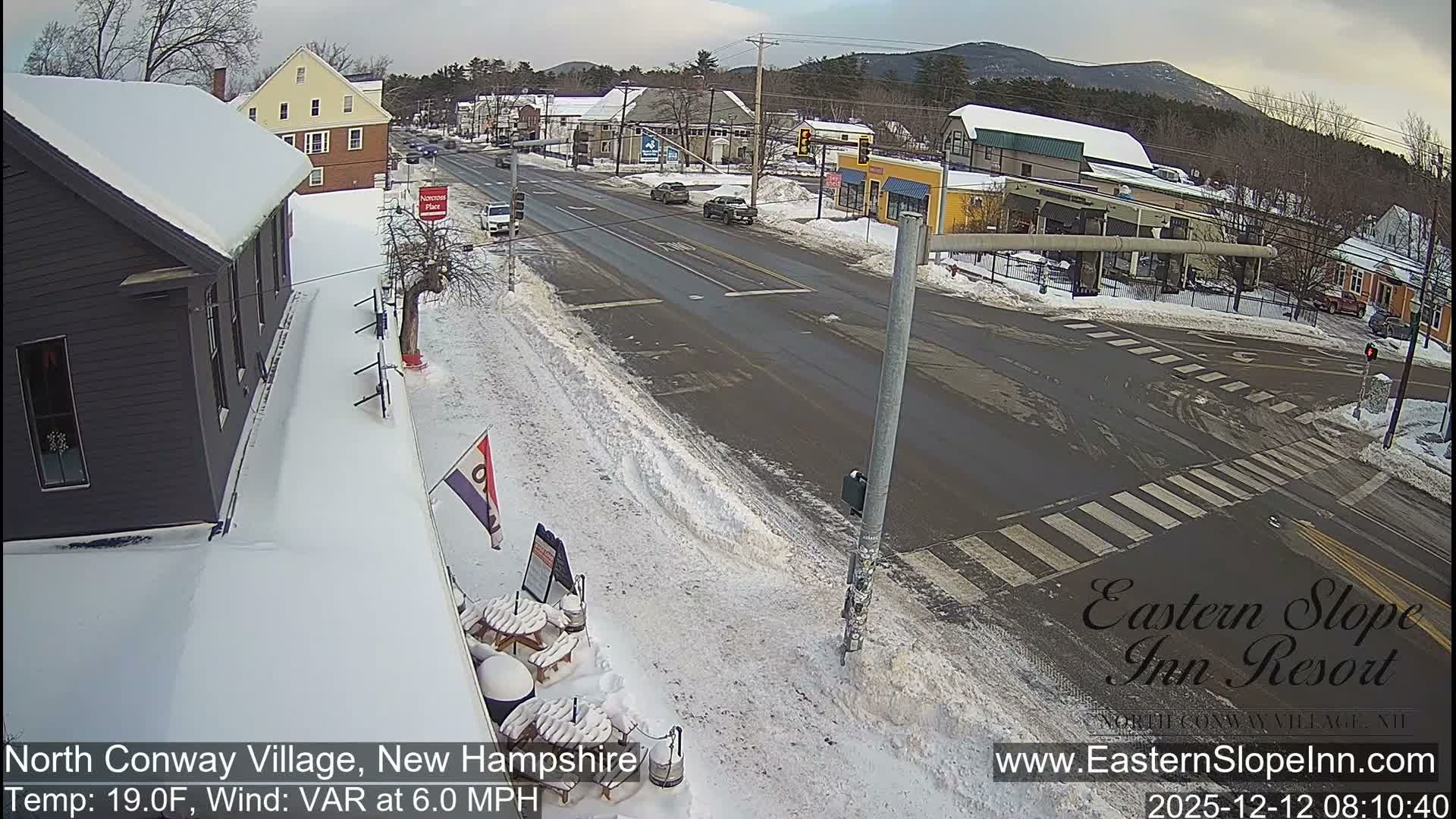 North Conway Village Live Cam - Conway, Carroll, New Hampshire, USA