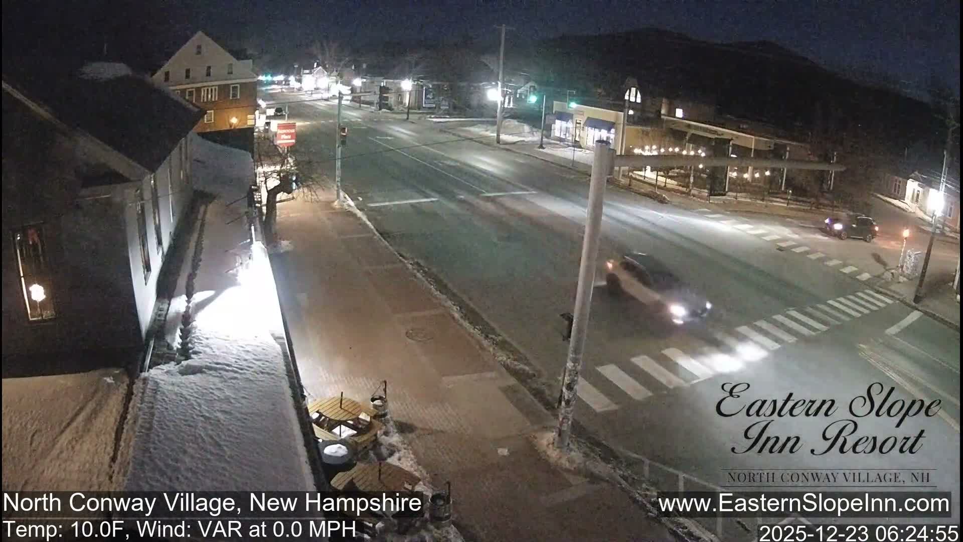 North Conway Village Live Cam - Conway, Carroll, New Hampshire, USA