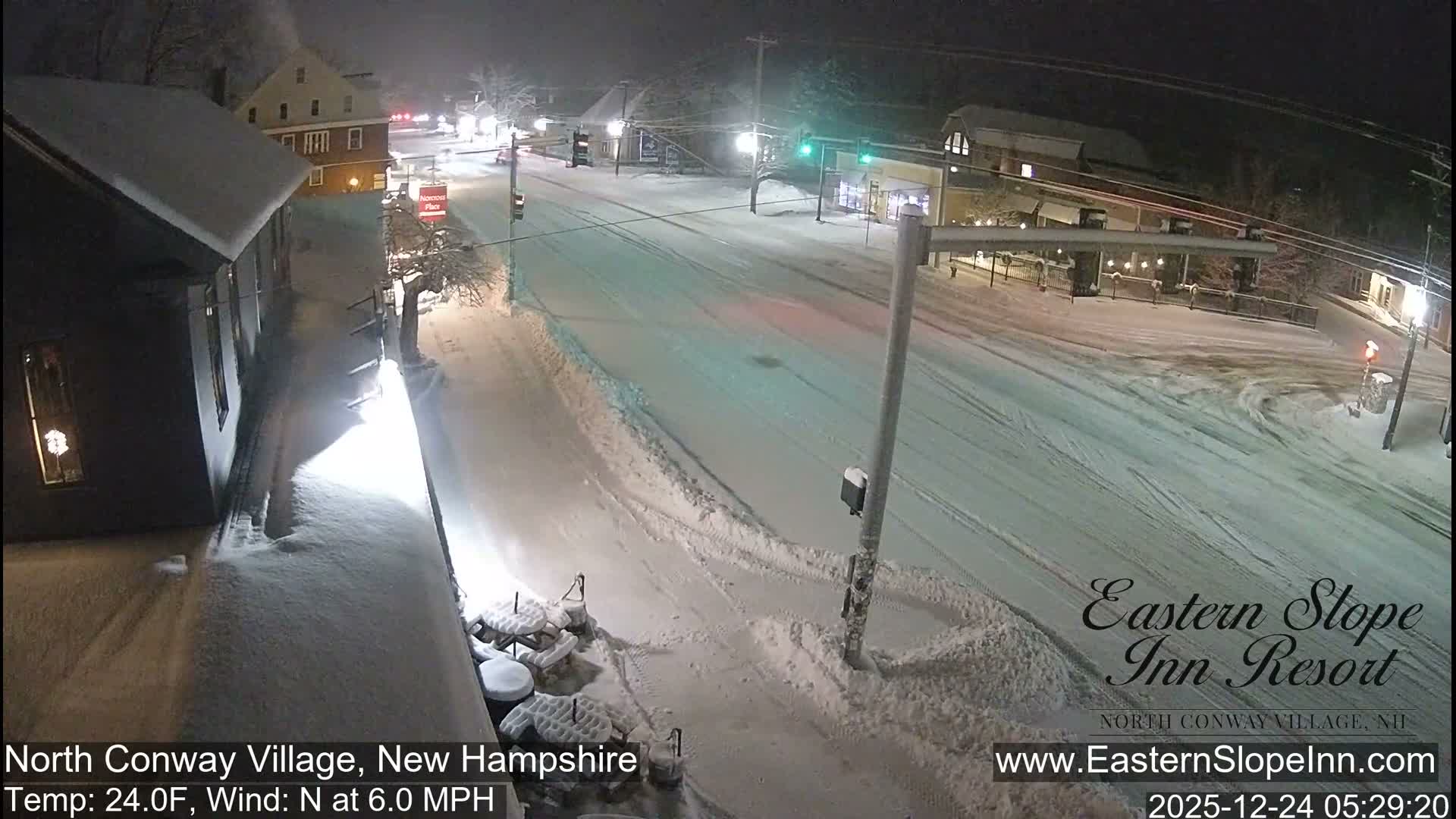 North Conway Village Live Cam - Conway, Carroll, New Hampshire, USA