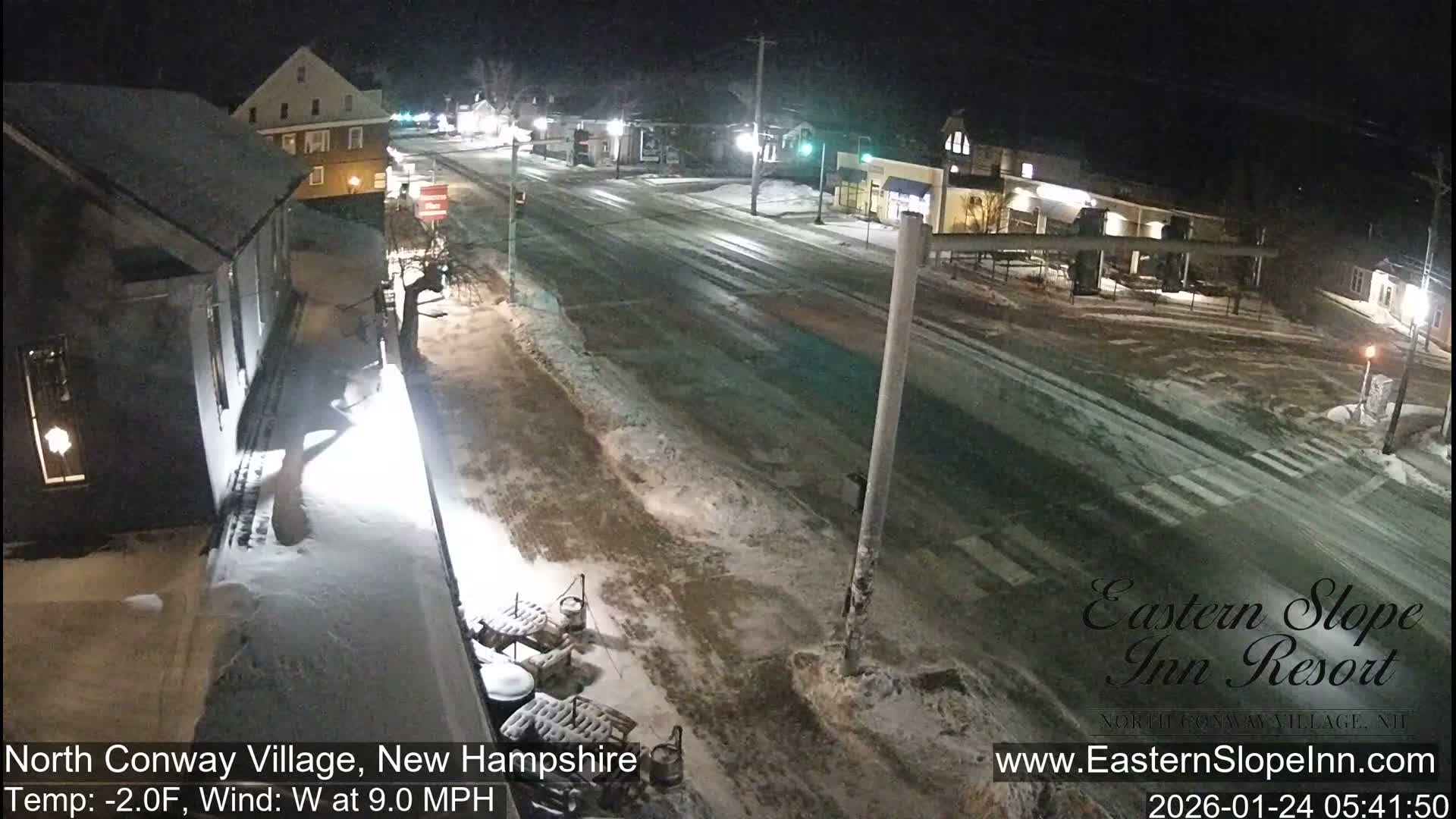 North Conway Village Live Cam - Conway, Carroll, New Hampshire, USA