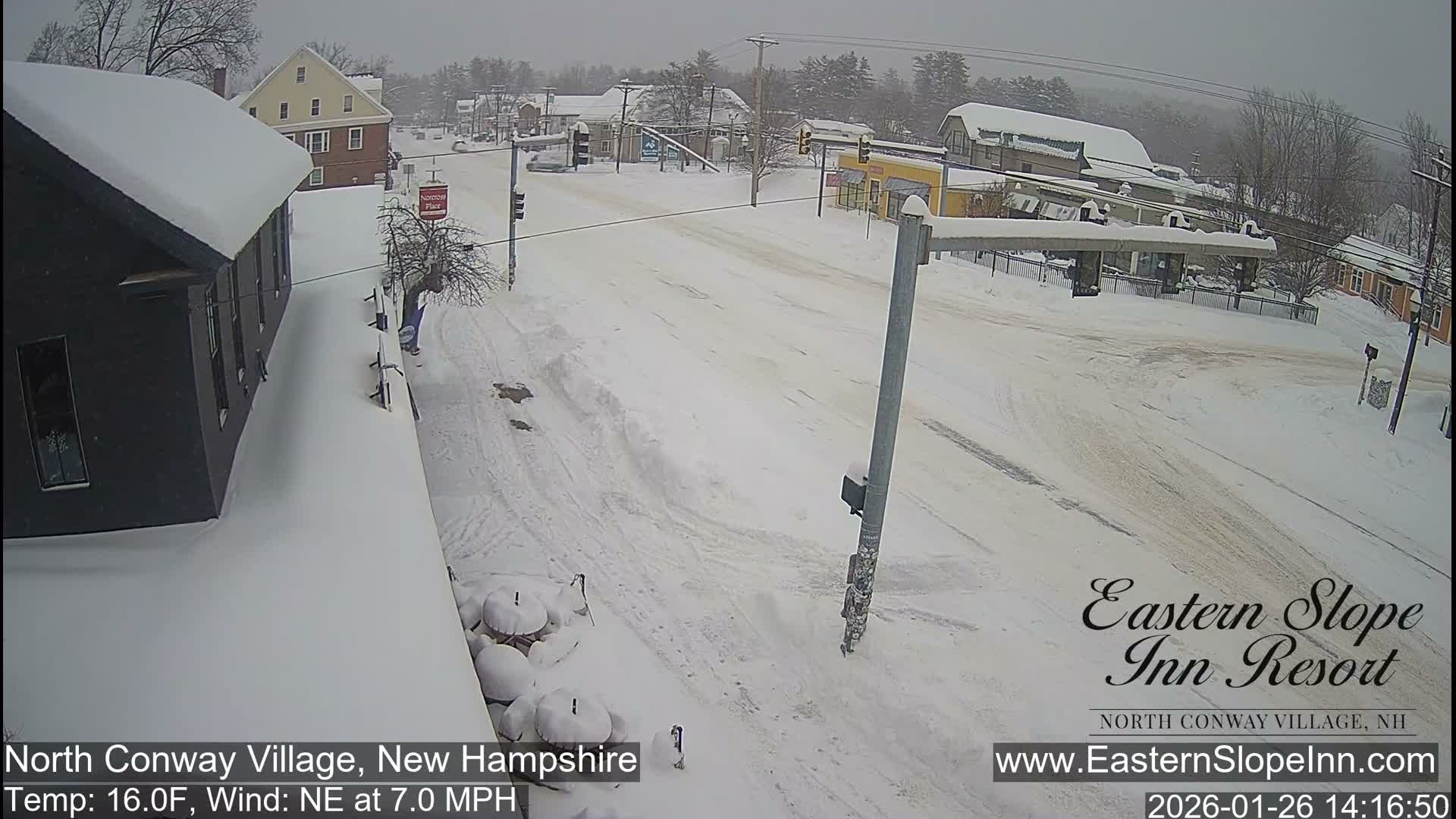 North Conway Village Live Cam - Conway, Carroll, New Hampshire, USA