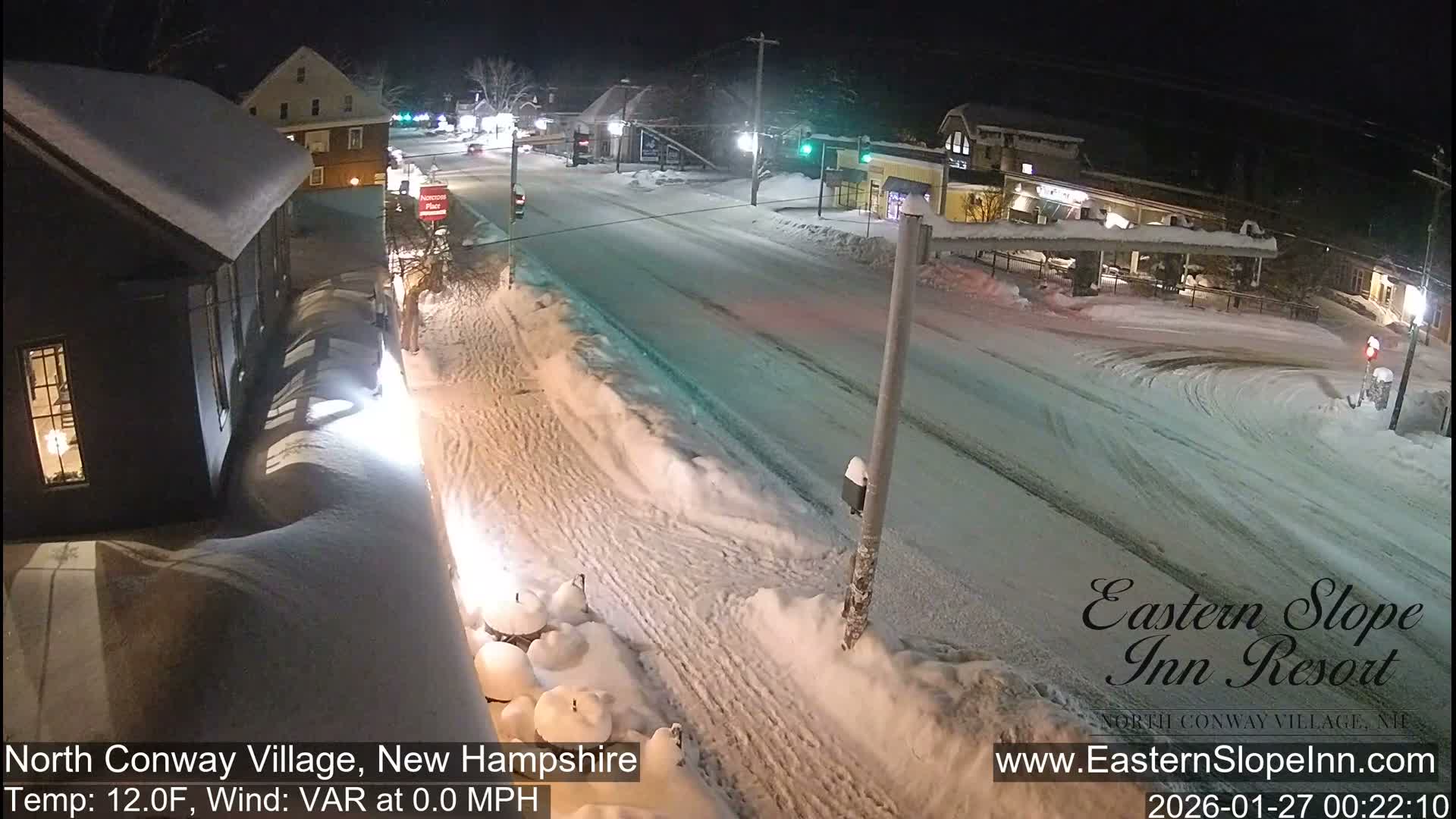 North Conway Village Live Cam - Conway, Carroll, New Hampshire, USA