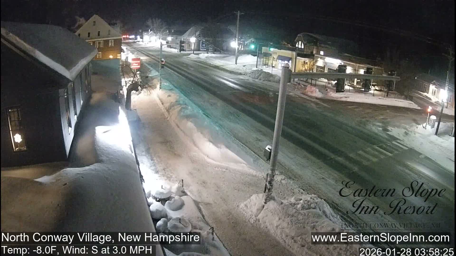 North Conway Village Live Cam - Conway, Carroll, New Hampshire, USA