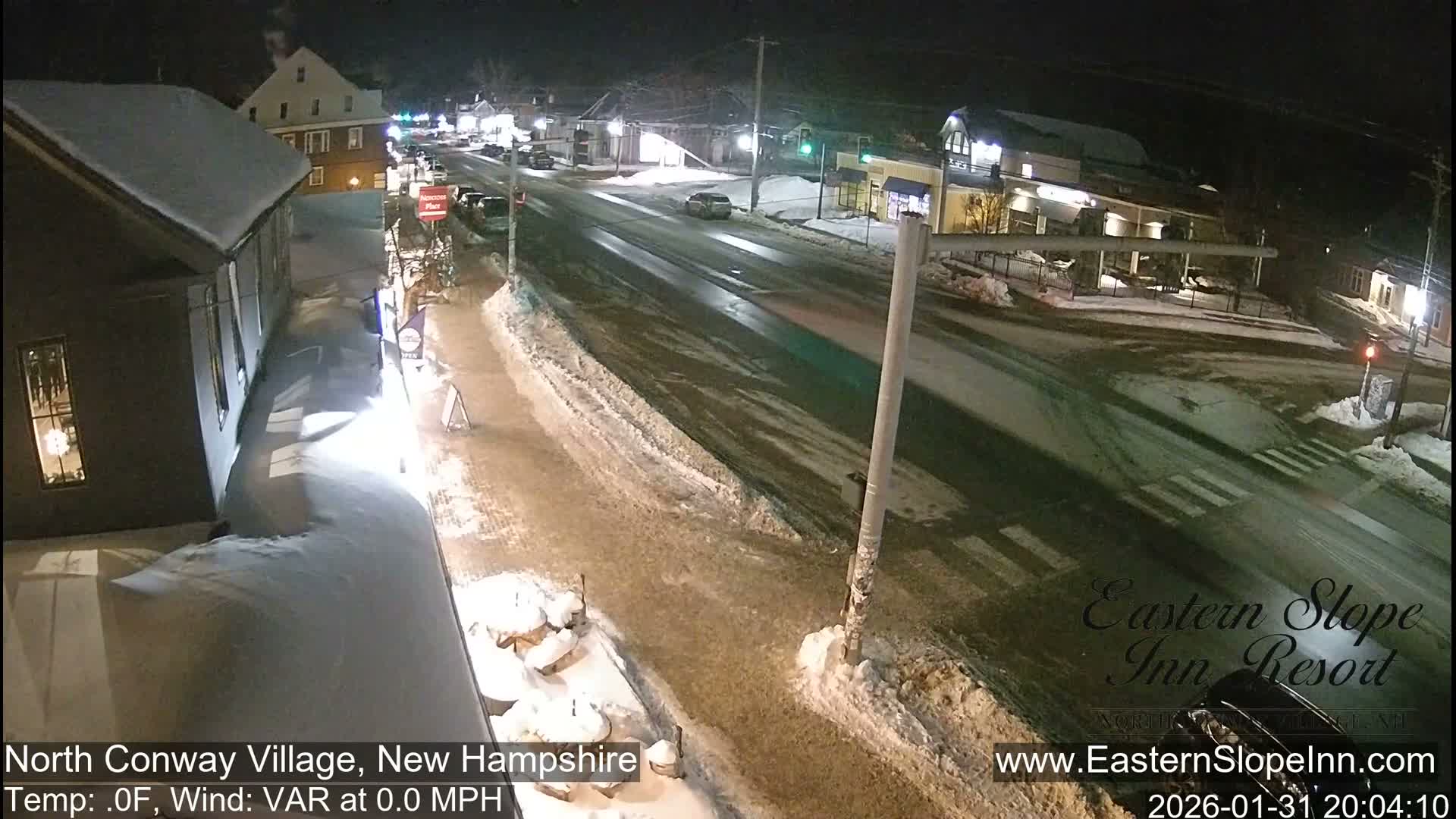 North Conway Village Live Cam - Conway, Carroll, New Hampshire, USA