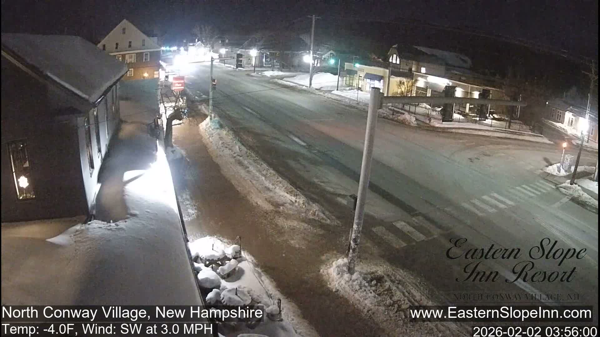 North Conway Village Live Cam - Conway, Carroll, New Hampshire, USA