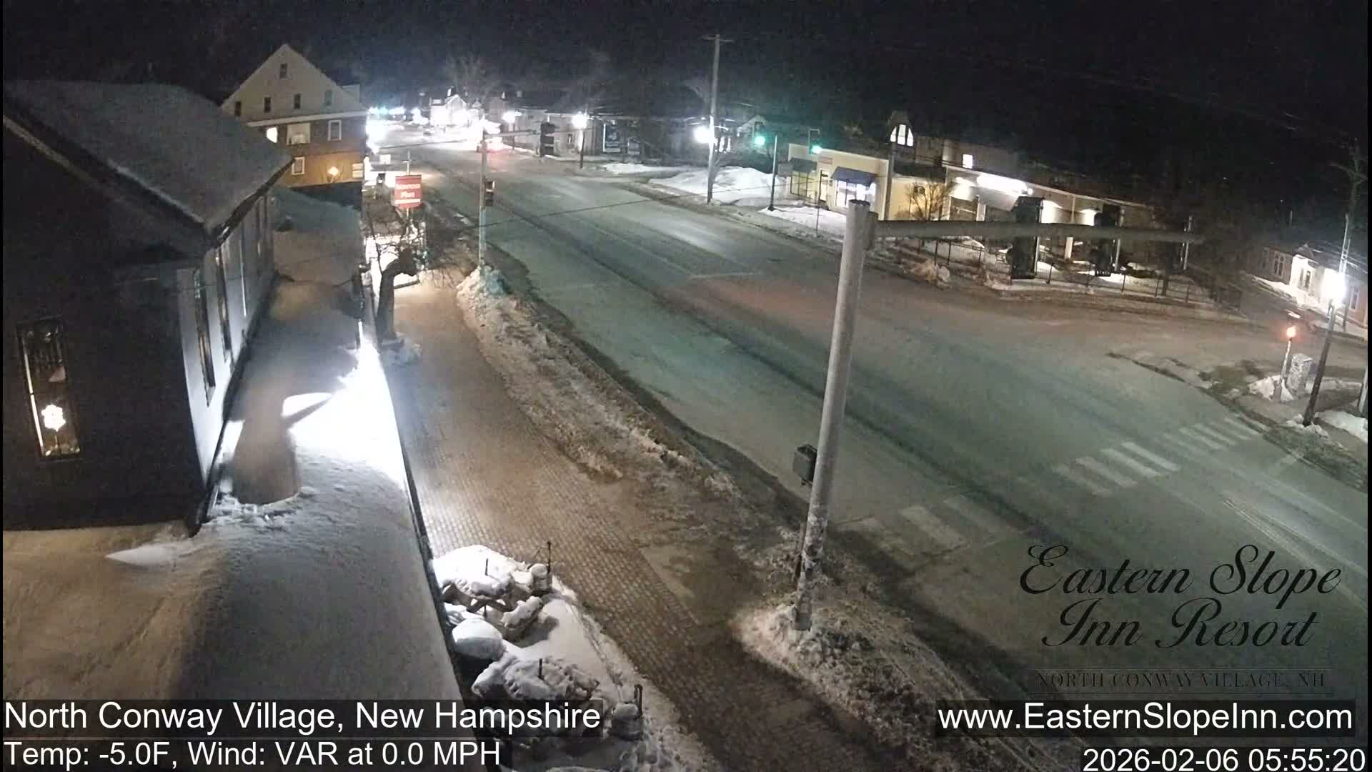 North Conway Village Live Cam - Conway, Carroll, New Hampshire, USA